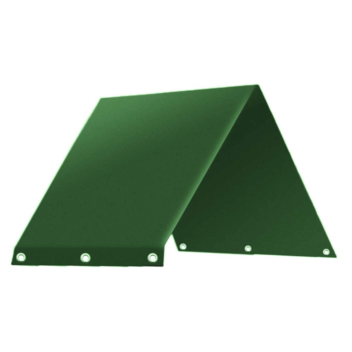 Etokfoks  Green Canopy Swing with Waterproof Sunshade Replacement Tarp for Outdoor Playground Swingset Roof Cover 1 Piece