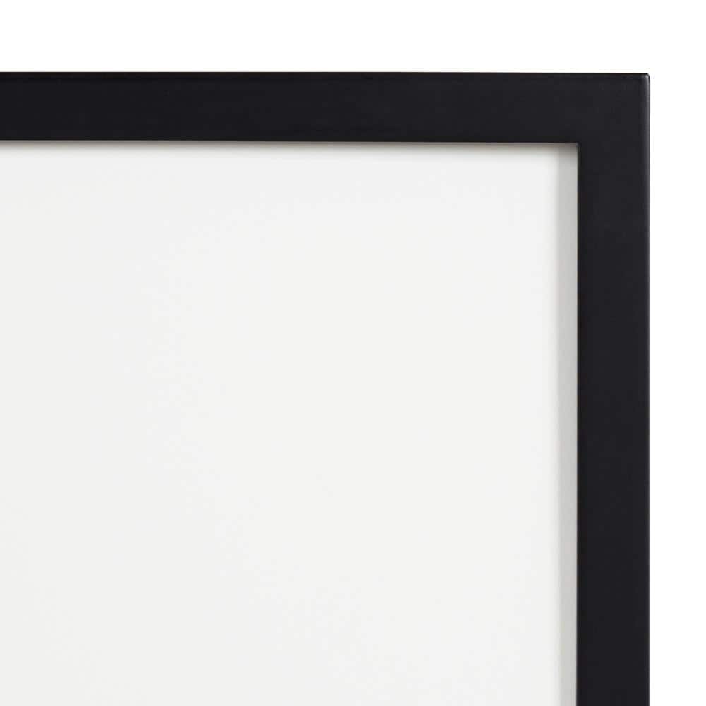 DesignOvation Black Wood Picture Frame (12-in x 12-in) at Lowes.com