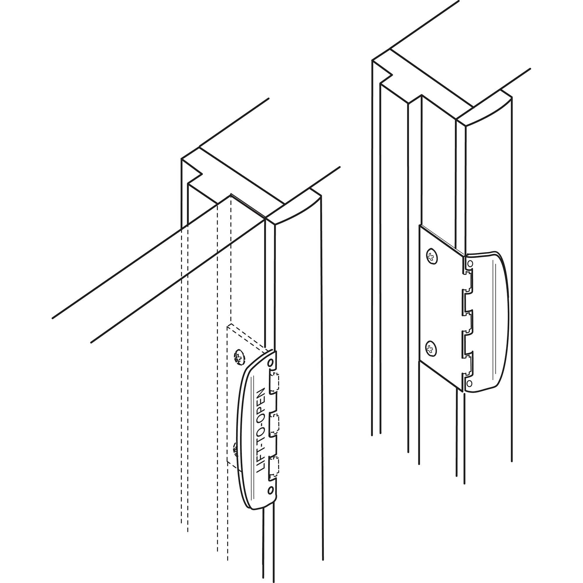 Prime-Line U 9873 Entry-Door-Reinforcers - View #3