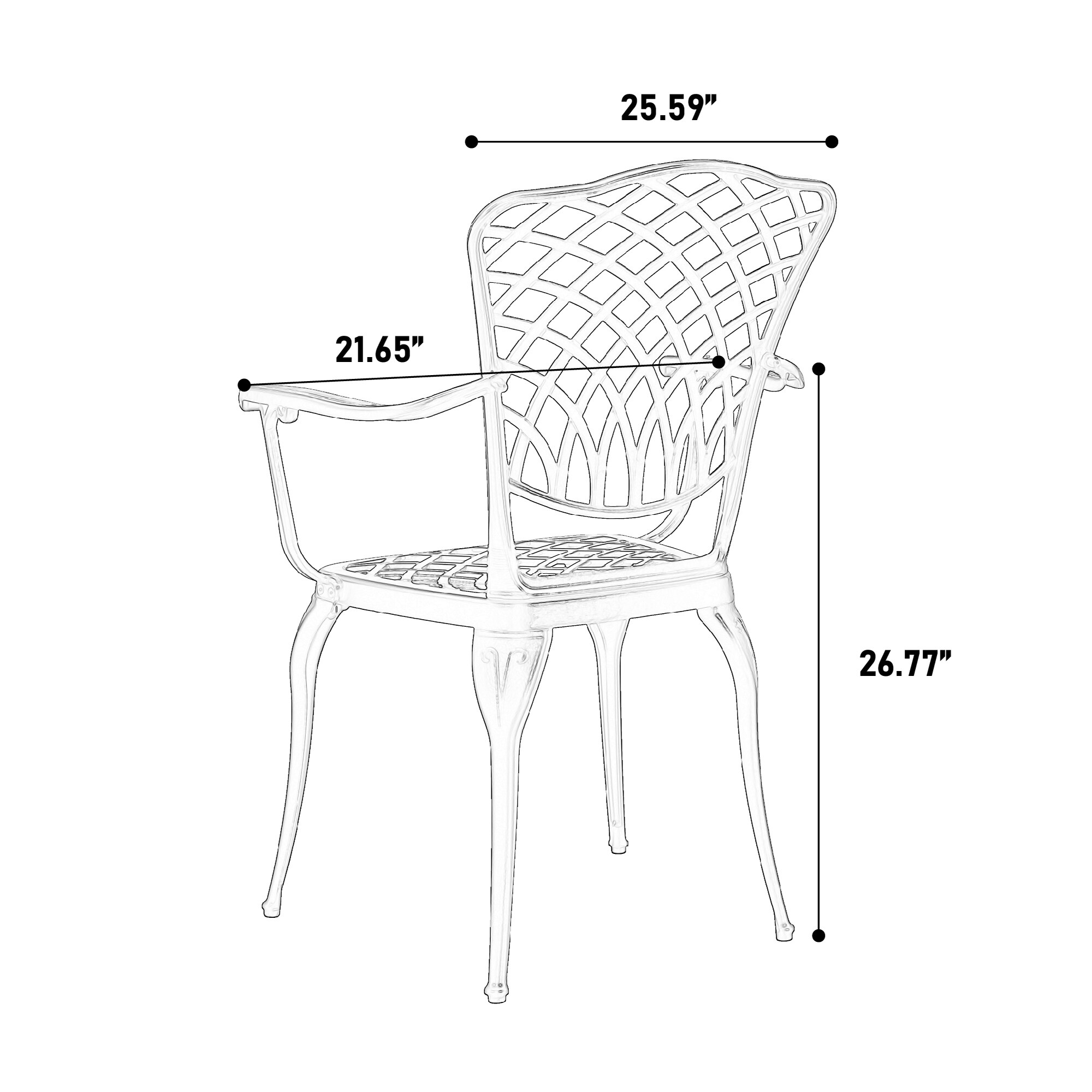 Bybafun YB0600104 Patio-Conversation-Sets - View #5