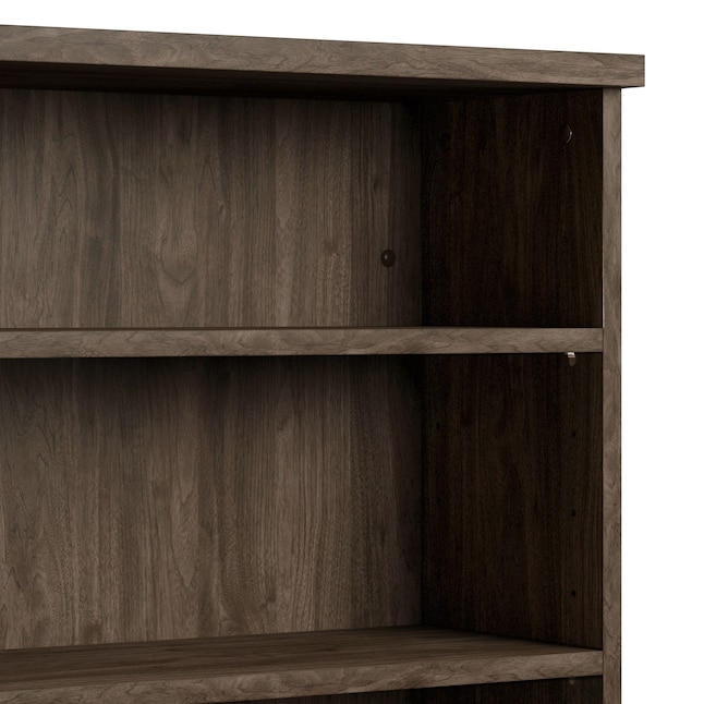 Hmidea Brown Wood 3 Shelf Bookcase 17, Staples Office Furniture Bookcases