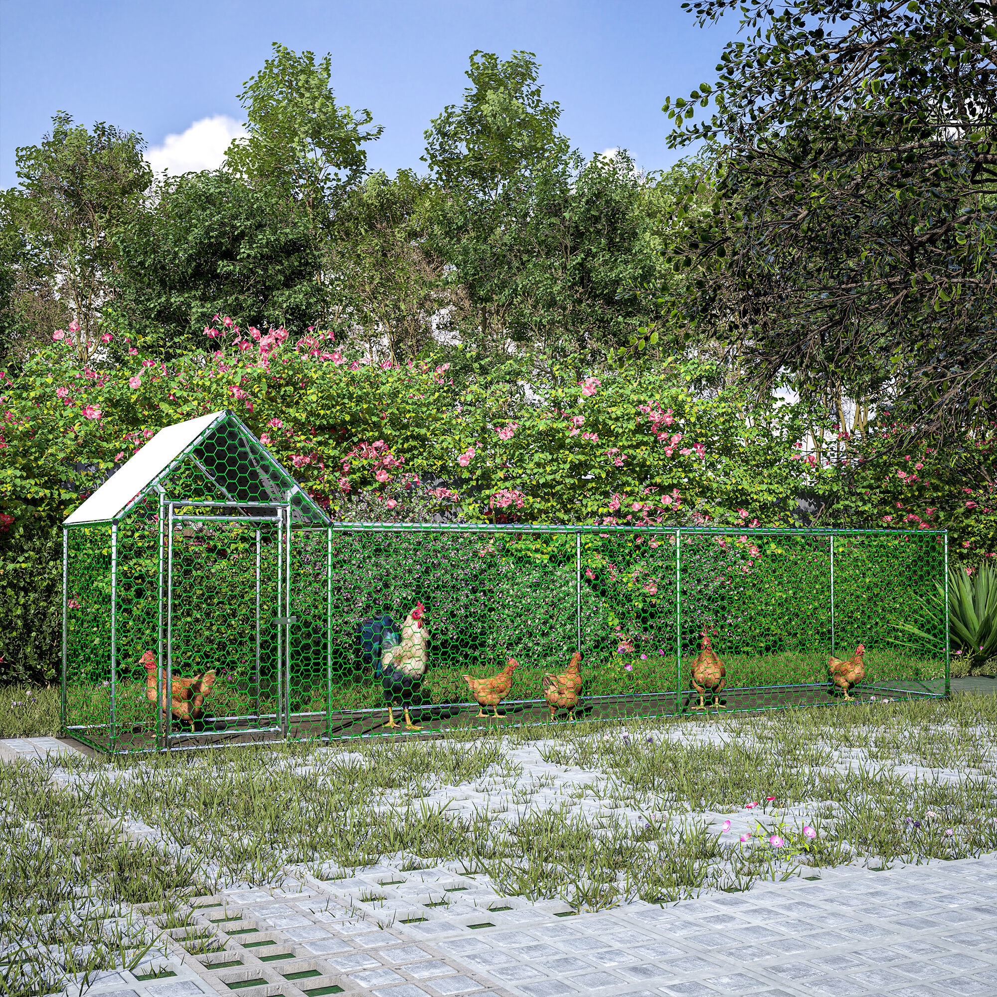 Gaierptone CRXLE1LBZ77 Chicken-Coops-Rabbit-Hutches - View #8