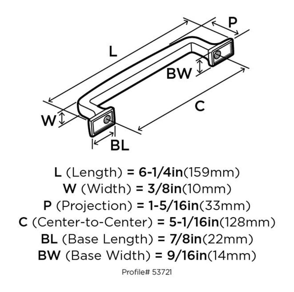Amerock BP53721GPH Cabinet-Pulls - View #7