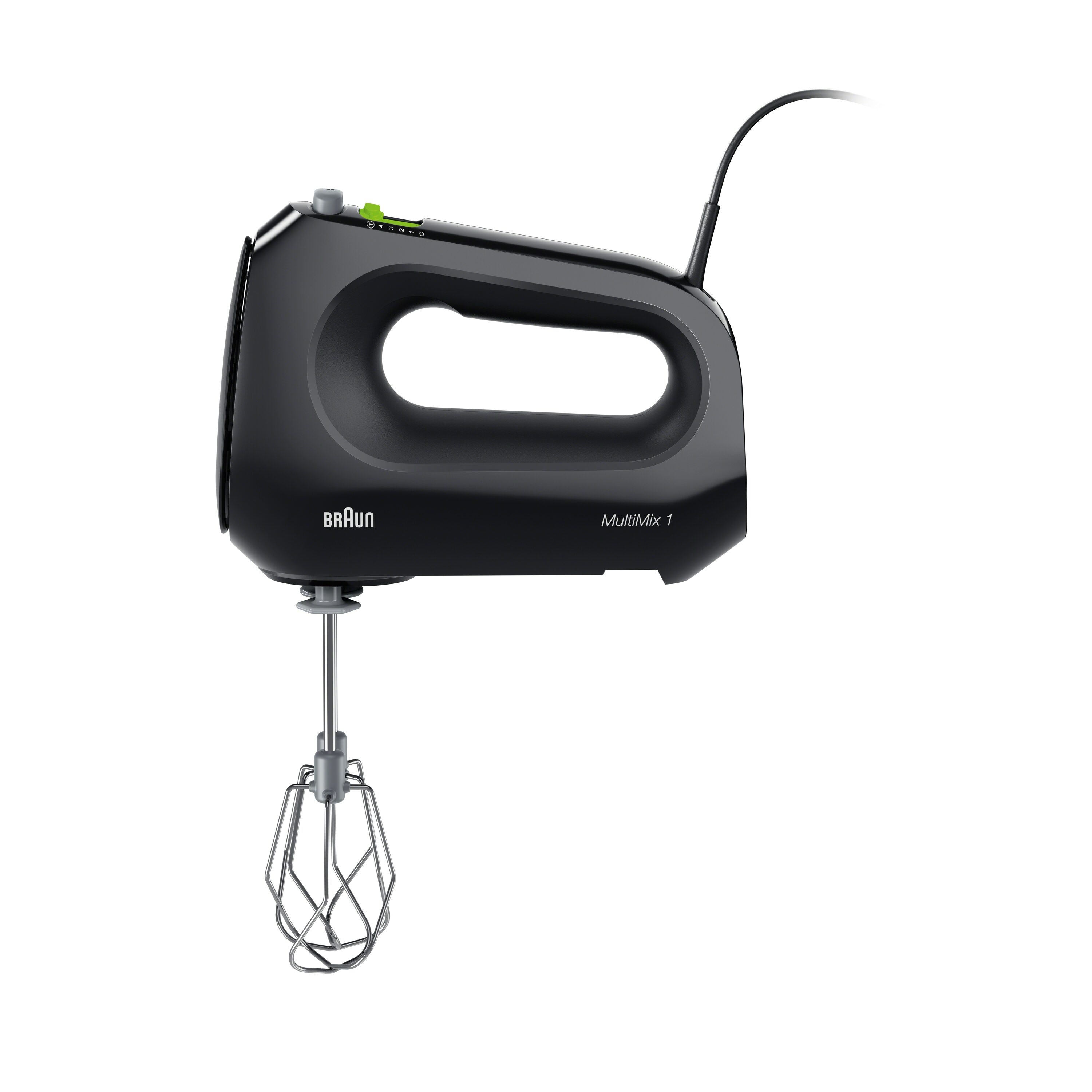 Kenmore 5-Speed Electric Hand Mixer/Blender, 250 Watts, with Beaters, Dough  Hooks, Liquid Blending Rod, Automatic Cord Retract, Burst Control, and