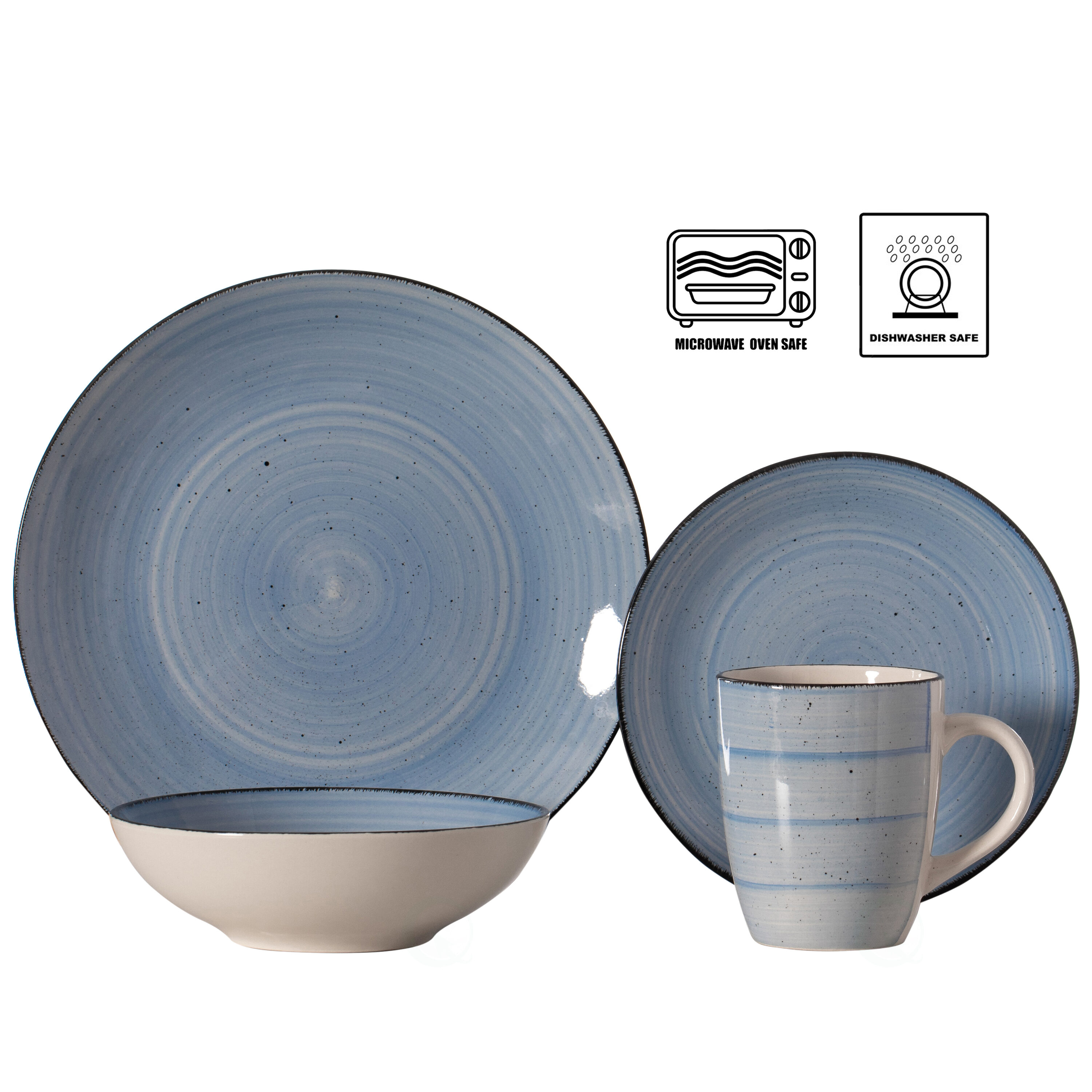 DINEWARES QI004502.BL.2 dinnerware - View #3
