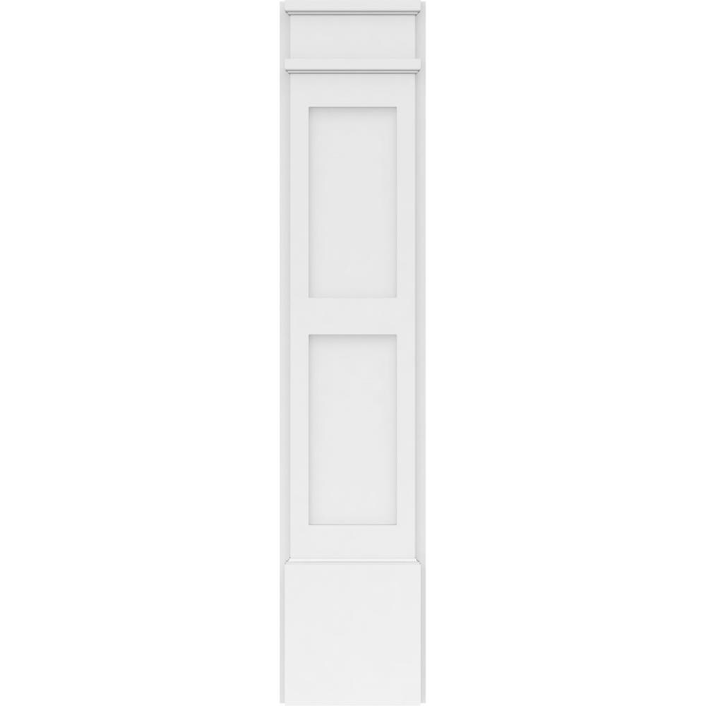 Ekena Millwork PILP10X048DFP02-2 Entry-Door-Casing-Accents - View #3