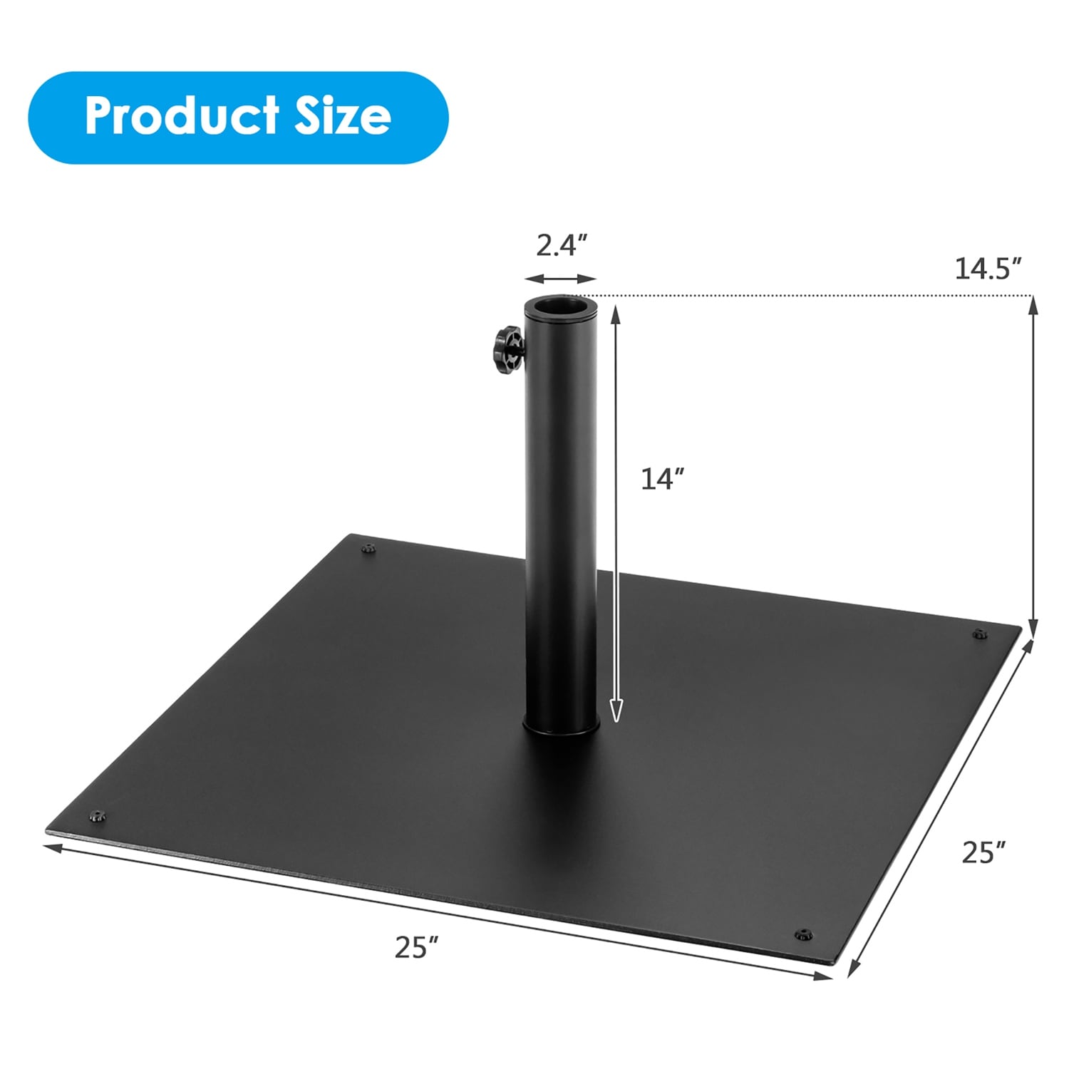 Costway CSHY003326 Umbrella-Bases - View #2