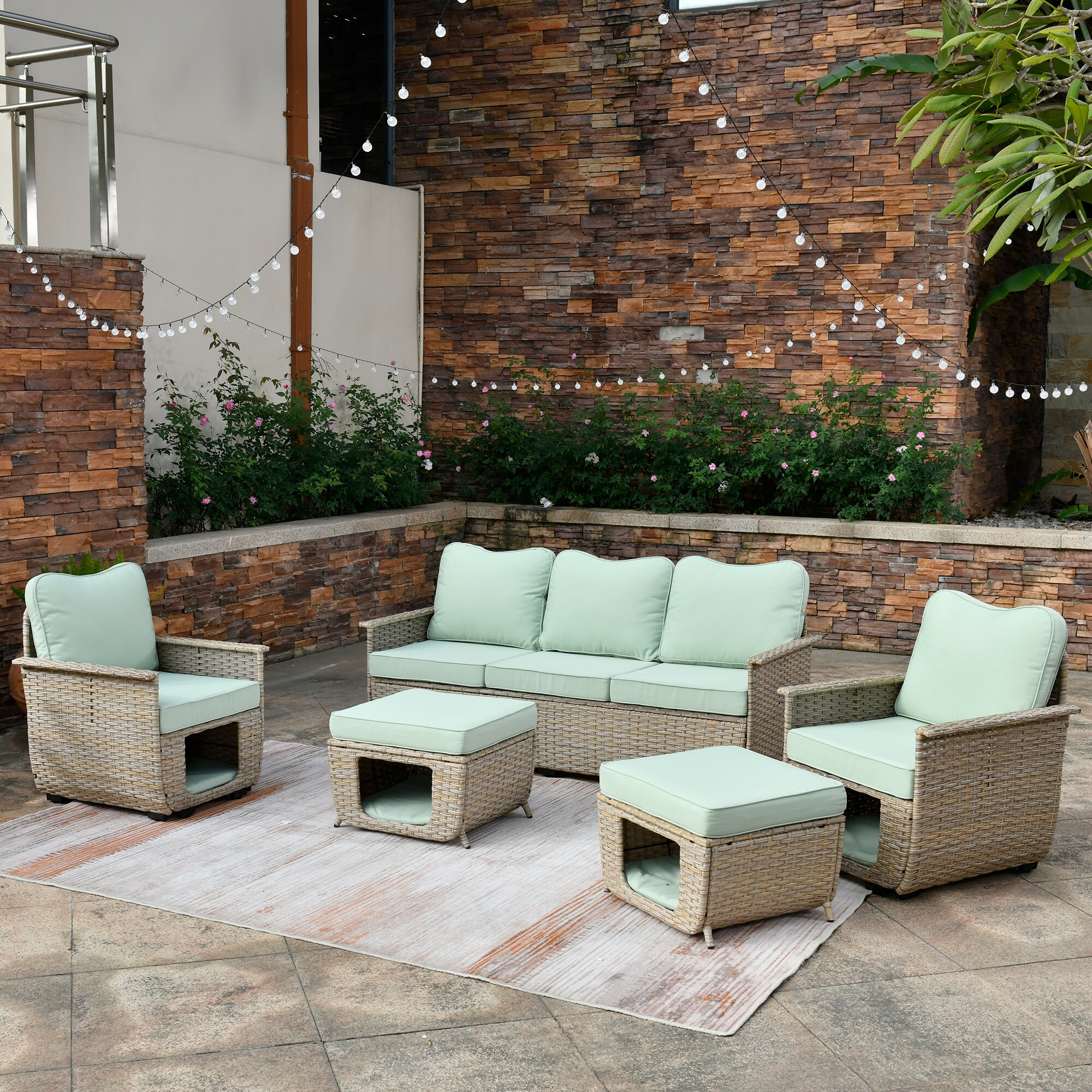 XIZZI XIMW9052 Patio-Conversation-Sets - View #2