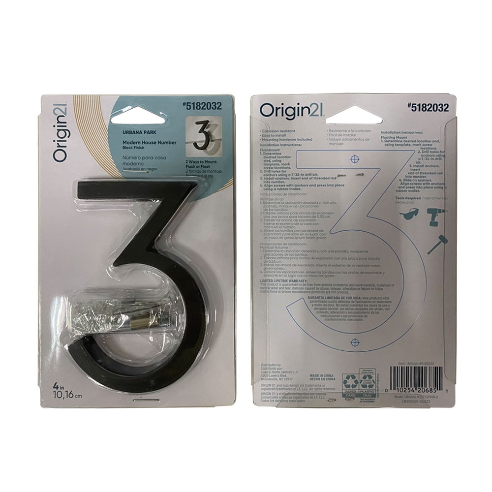 Origin 21 33713PKBLG Signs-Letters-Numbers - View #9