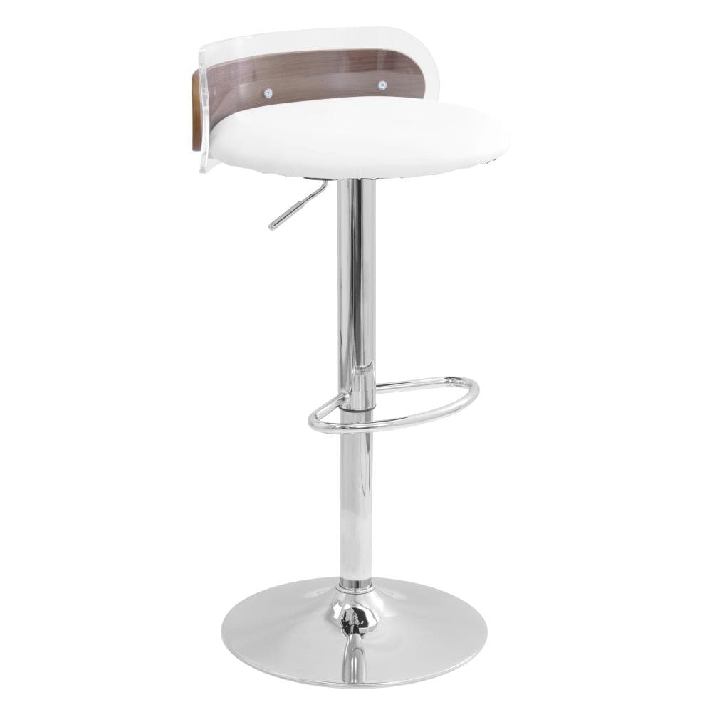 clear tall bar stools