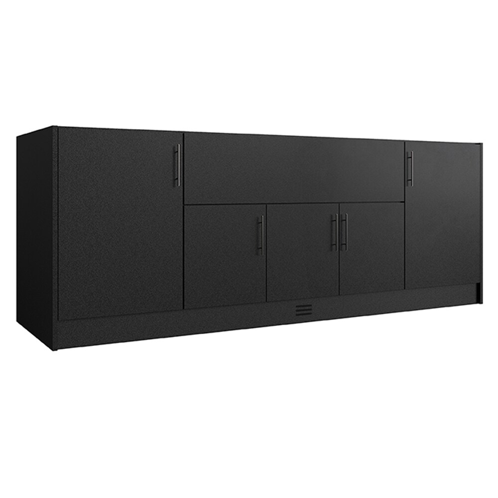 WeatherStrong WSE90I-MPB Miami 3 -Piece 91.25-in W x 28.5-in D x 34.5-in H Modular Outdoor Kitchen Set
