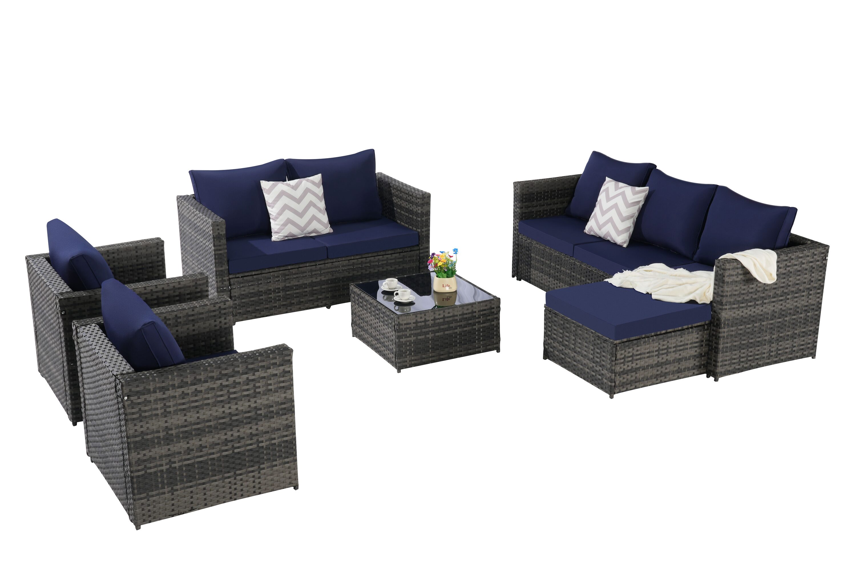 Forclover MONMTM02 Patio-Conversation-Sets - View #12