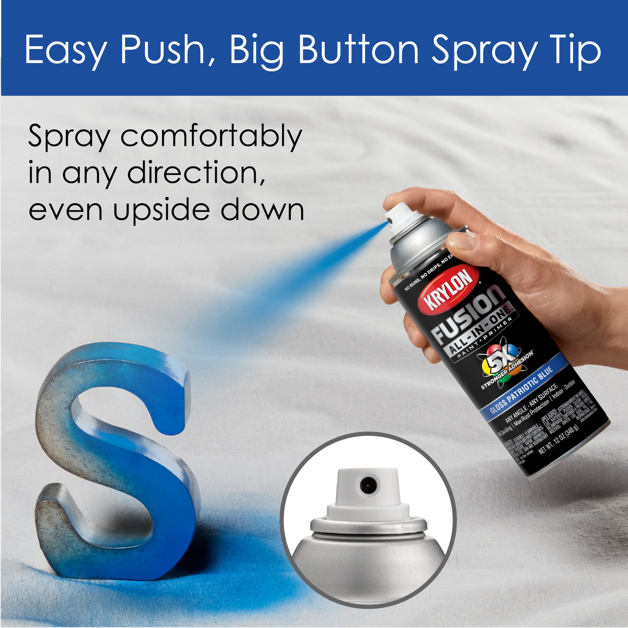 Krylon K02716007SOS Spray-Paint - View #6