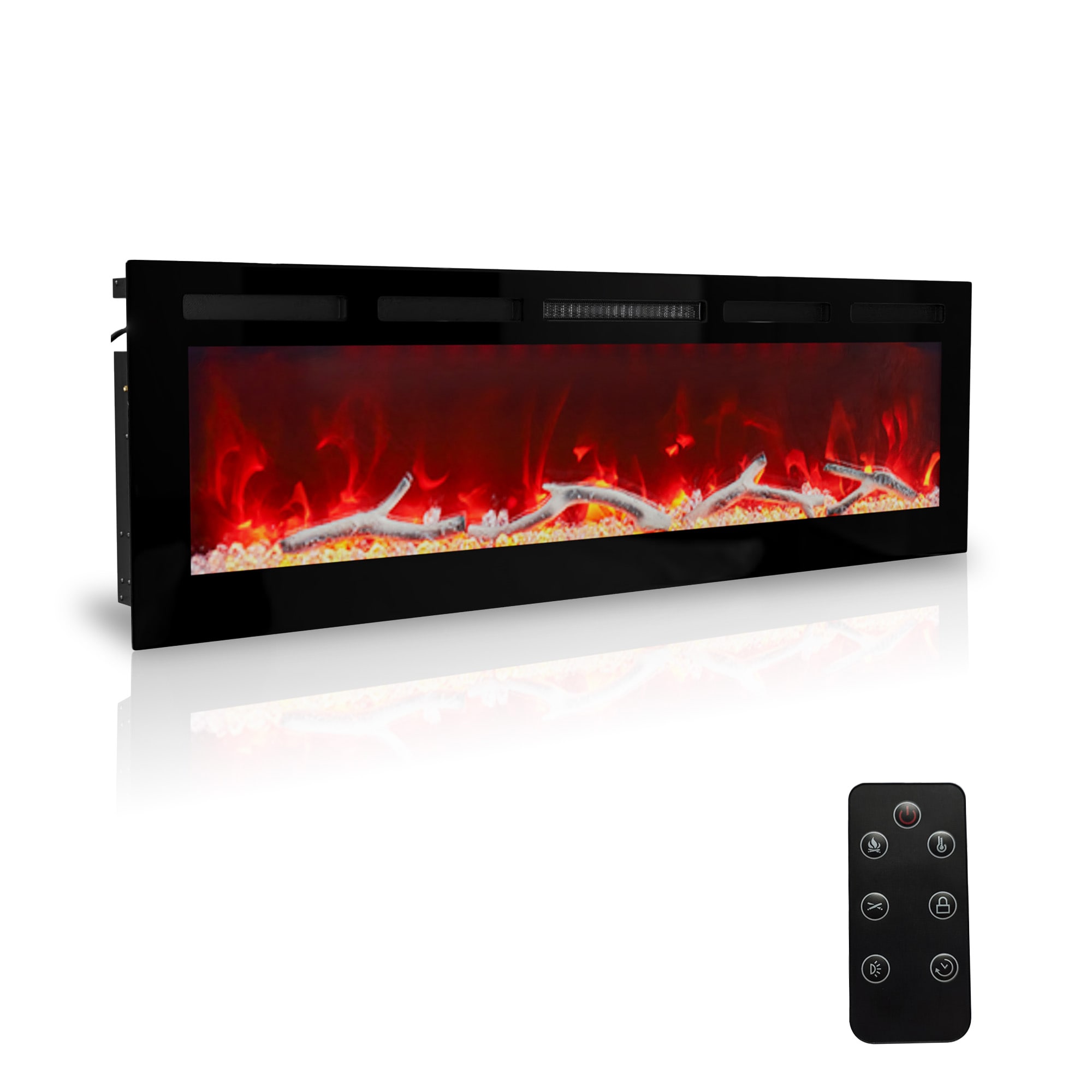 Clihome BL-ZHX-RFP-60 Electric-Fireplaces - View #2