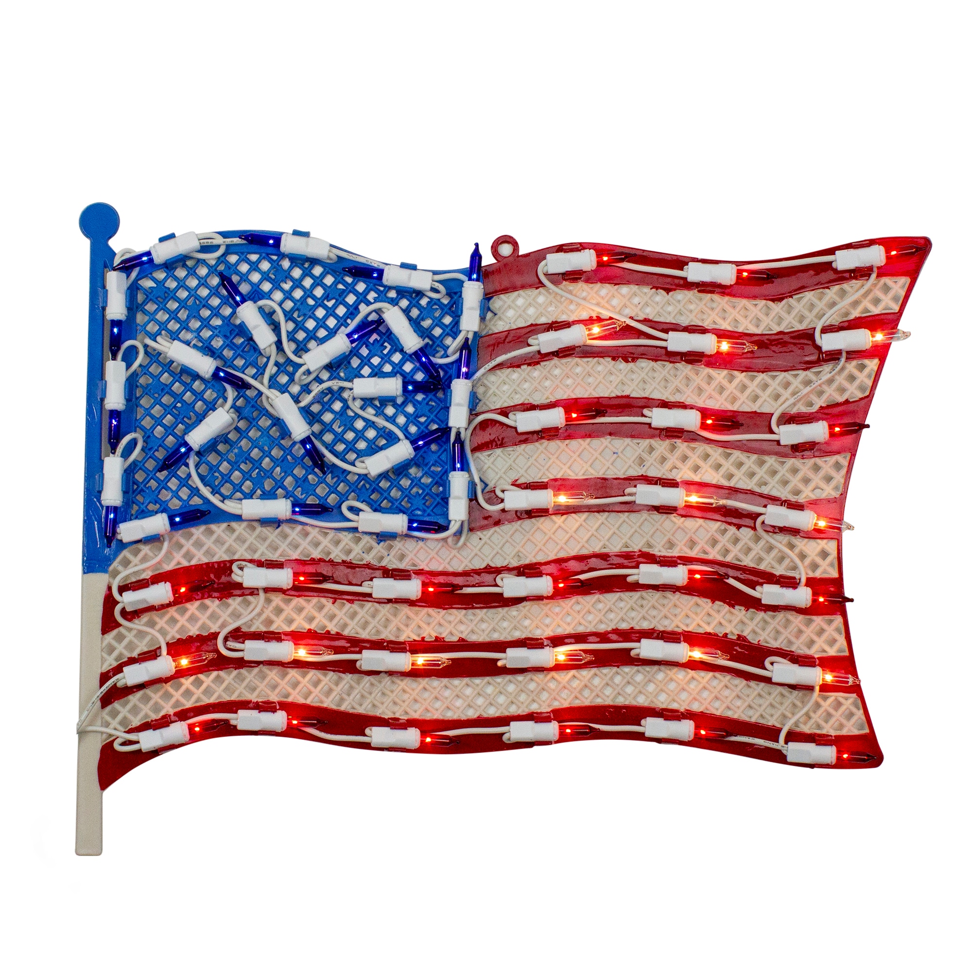 Northlight Plastic Indoor or Outdoor Flag Usa Starburst 4th of