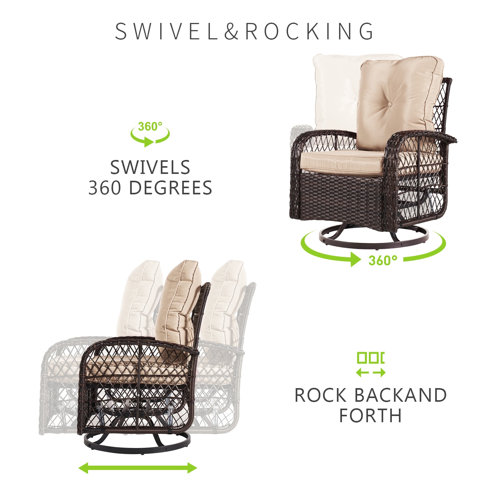 Bapipro BP3508B13 Patio-Conversation-Sets - View #3