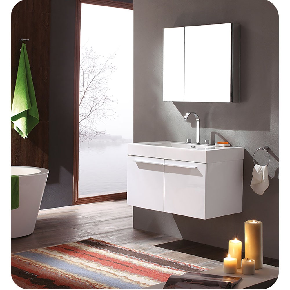 Fresca FCB8090WH vanities - View #11