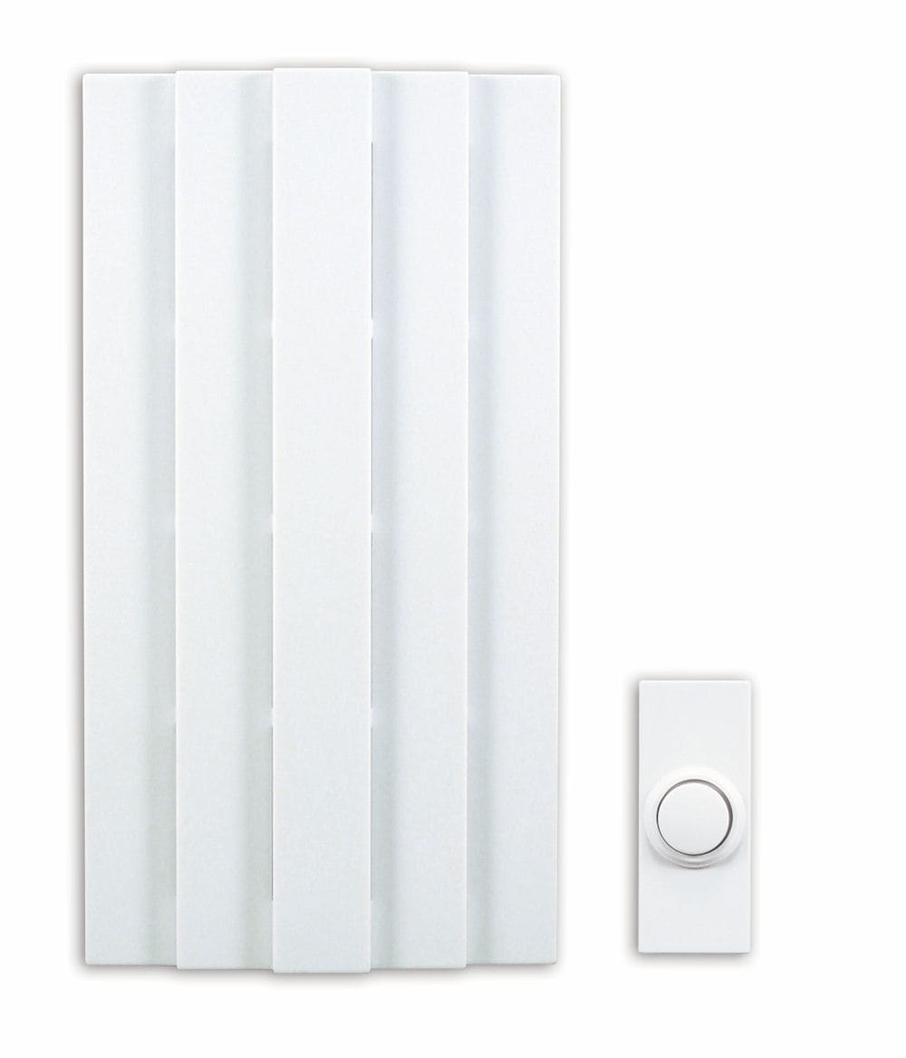 Utilitech White Wireless Doorbell Chime at