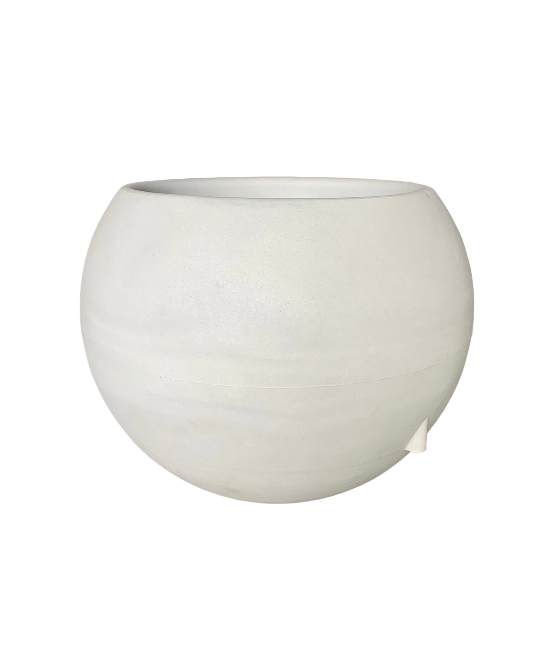 Color and Sabor Mediterano BO12ASH 11.75-in W x 11.75-in H x Gray Plastic Indoor/Outdoor with Self Watering Planter