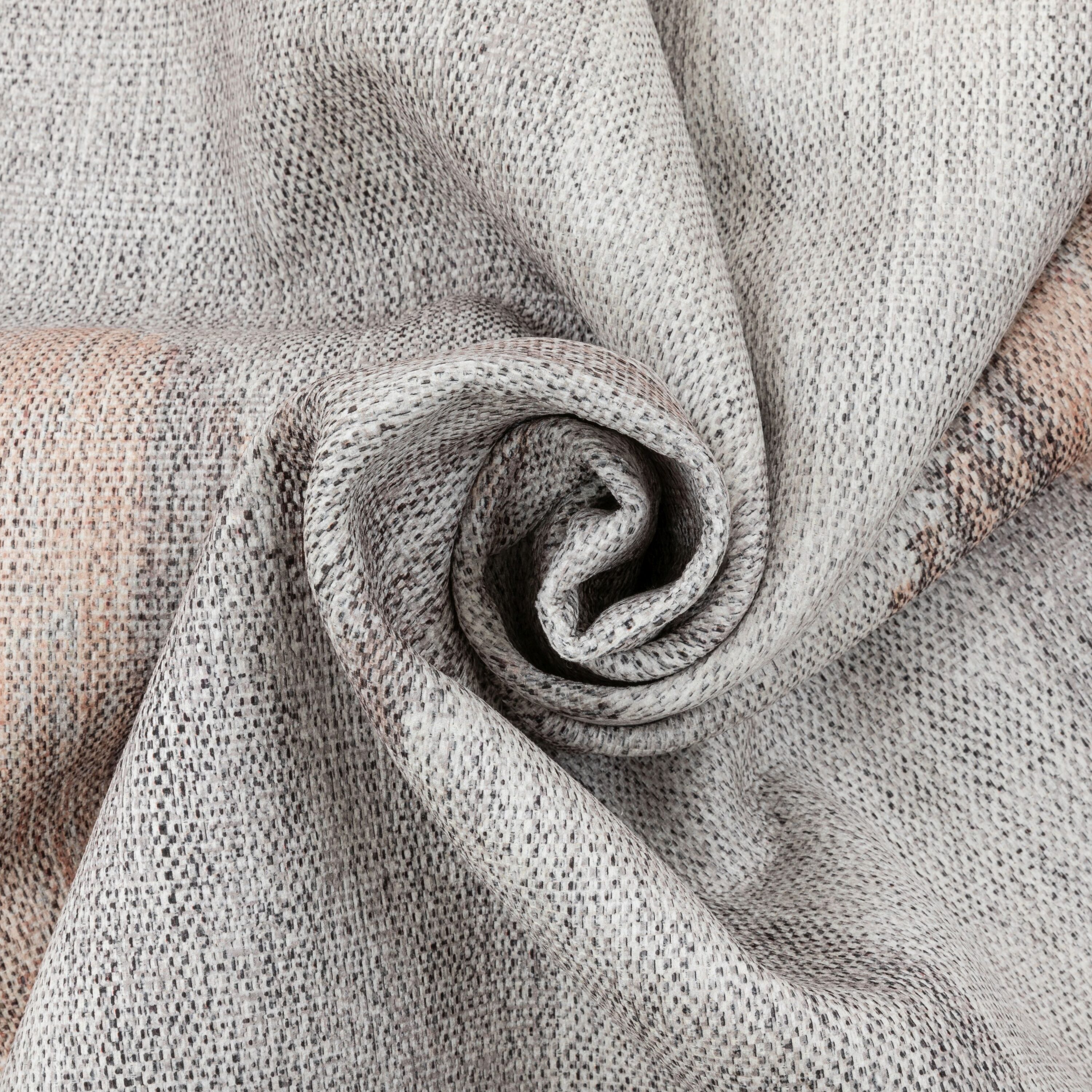 Gray Chenille Flat-Weave Reversible Area Rug 2' x 3'11"