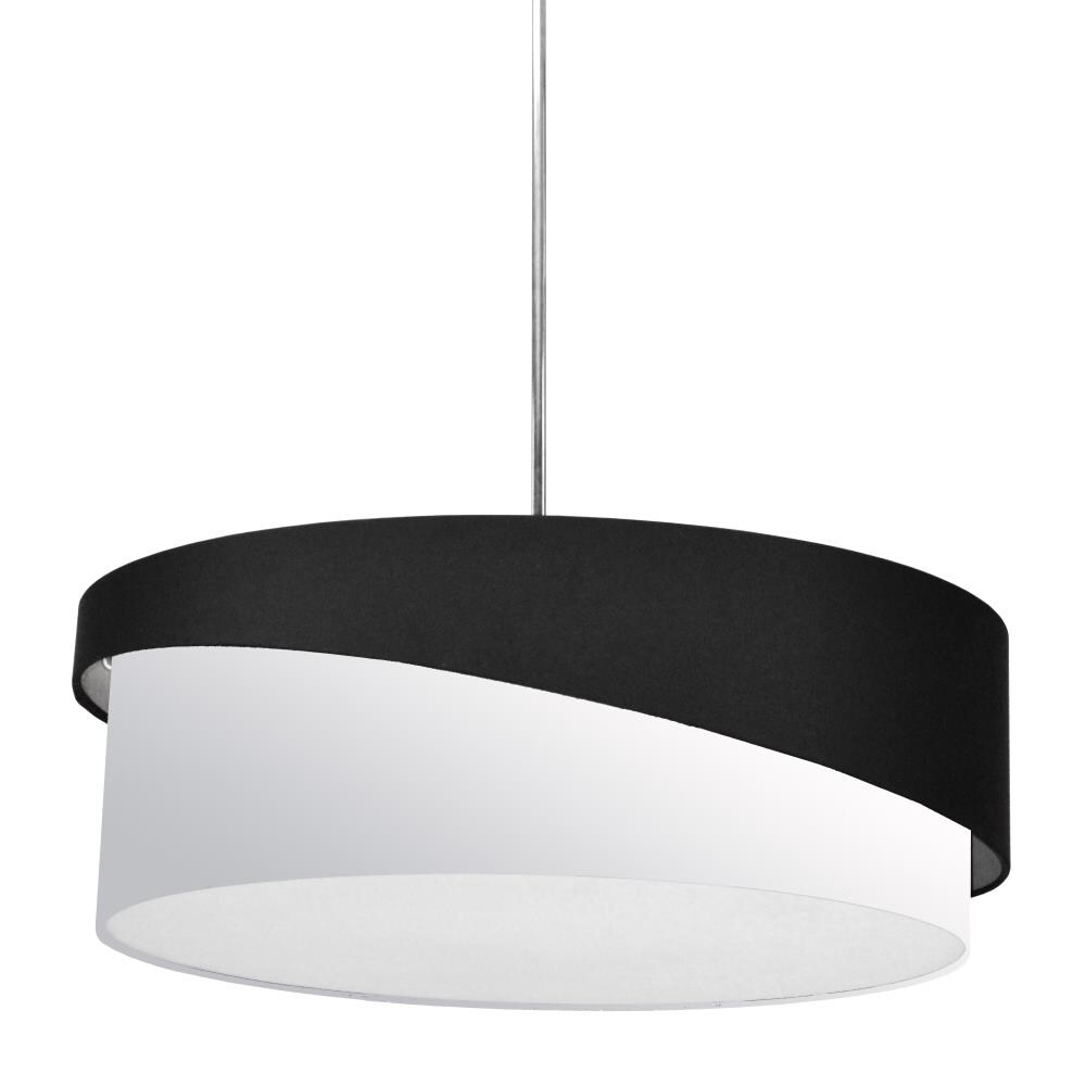 Dainolite JAZ243-PC-797-790 Jazlynn Polished Chrome Modern/Contemporary Drum Hanging Pendant Light