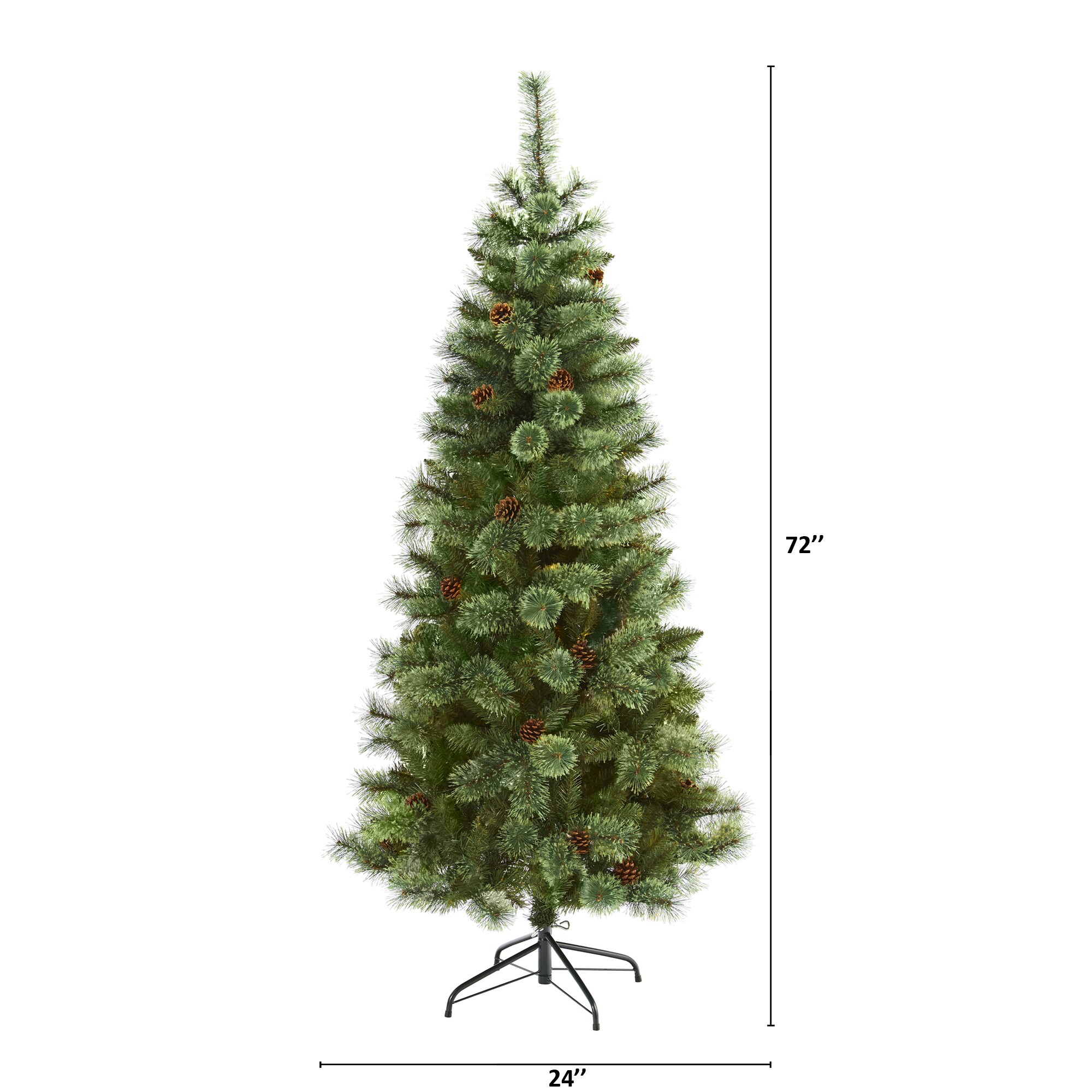 Nearly Natural T4509 Artificial-Christmas-Trees - View #2