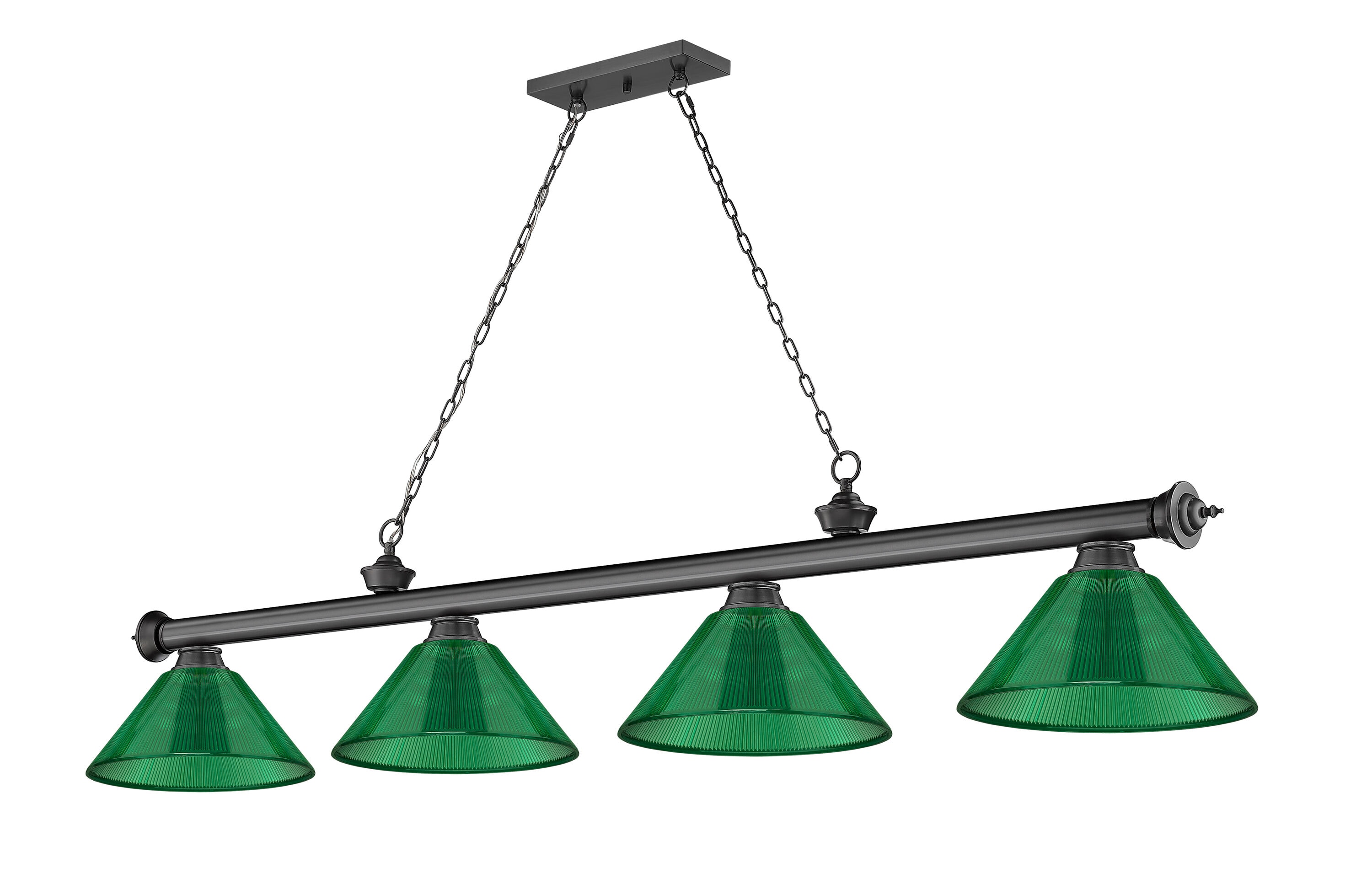 Z-Lite 2306-4BP-ARG Pool-Table-Lighting - View #5
