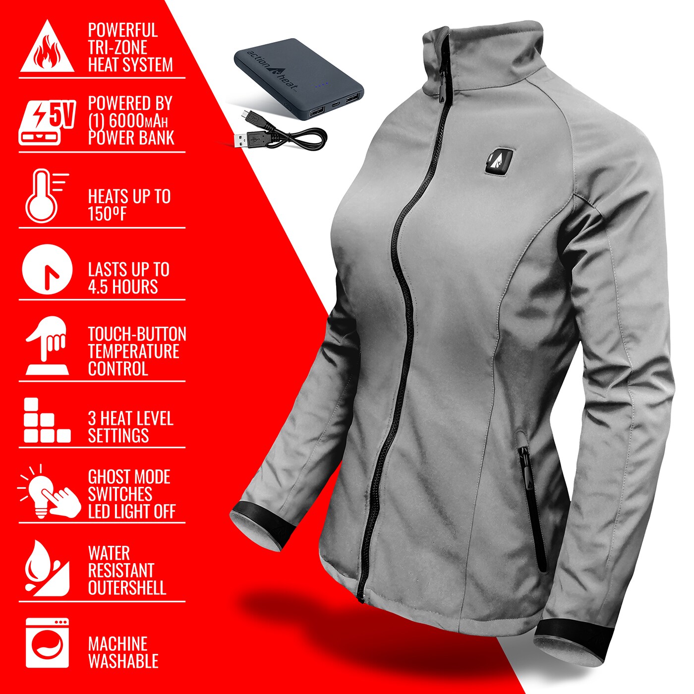 ActionHeat AH-JKT-5V-W-G-S Jackets-Coats - View #8