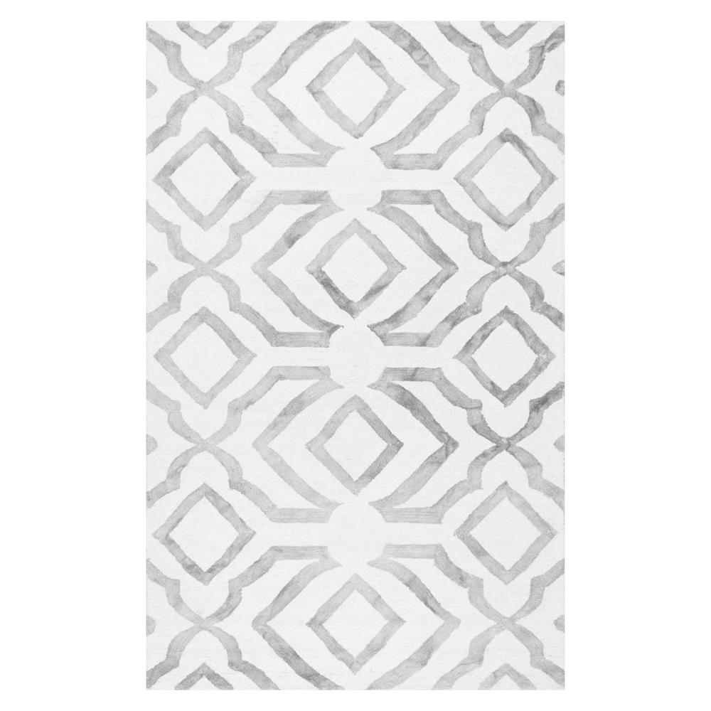  VCDD02B-508 Baggett 5 X 8 (ft) Wool Gray Geometric Area Rug