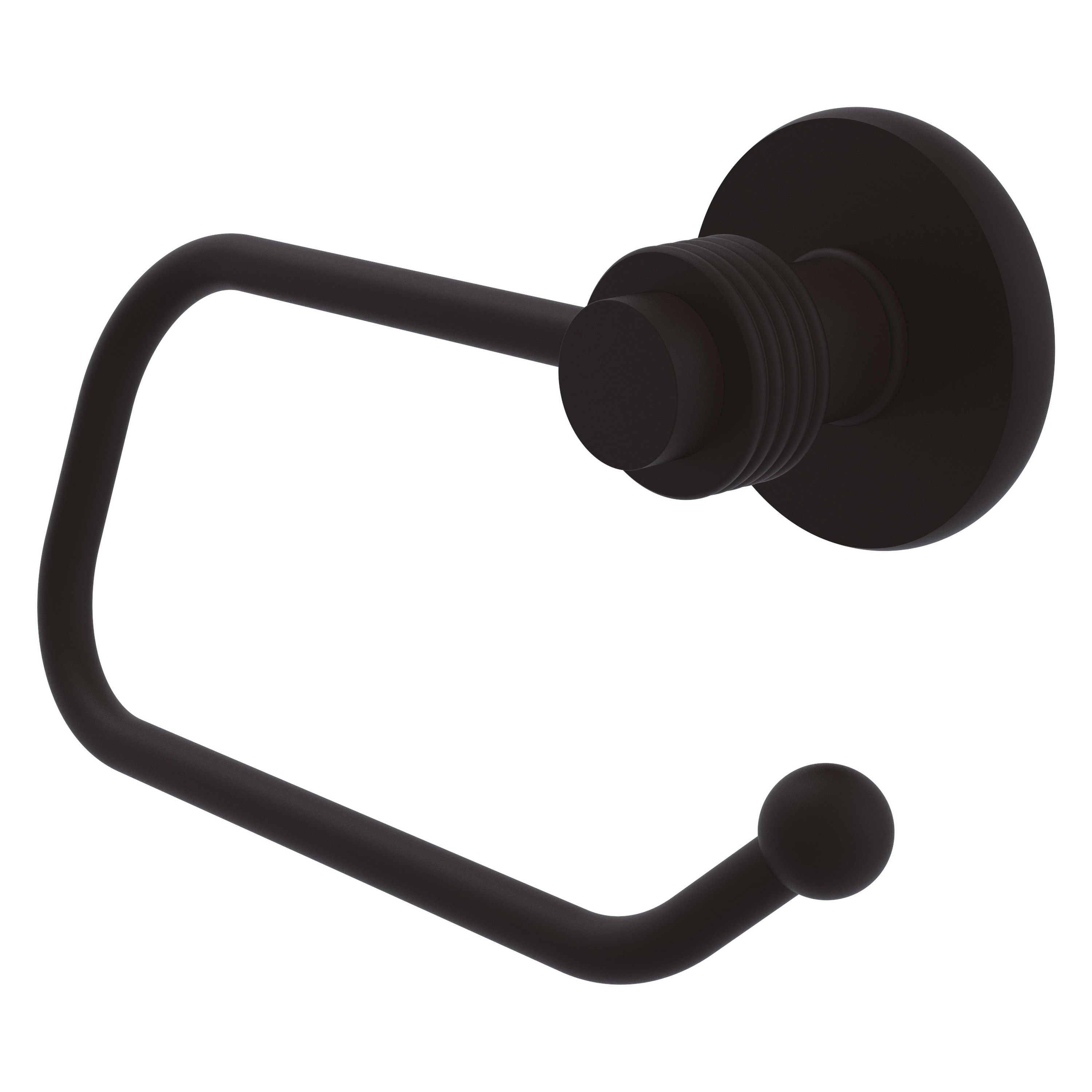 Allied Brass 924EG-ORB Mercury Oil-rubbed Bronze Wall mount Single post Toilet Paper Holder 1 -Rolls with Storage