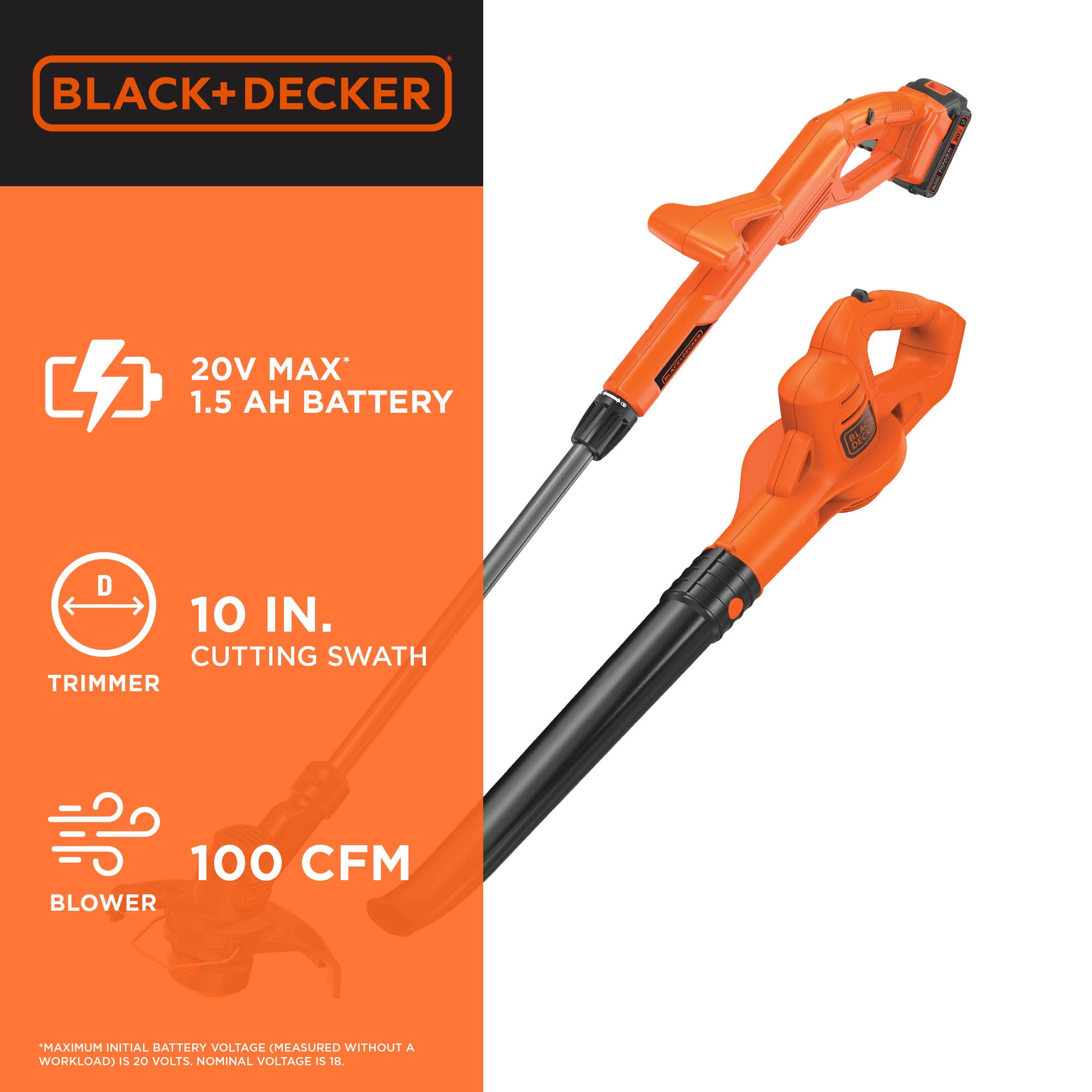 BLACK+DECKER LCC221 Power-Equipment-Combo-Kits - View #2