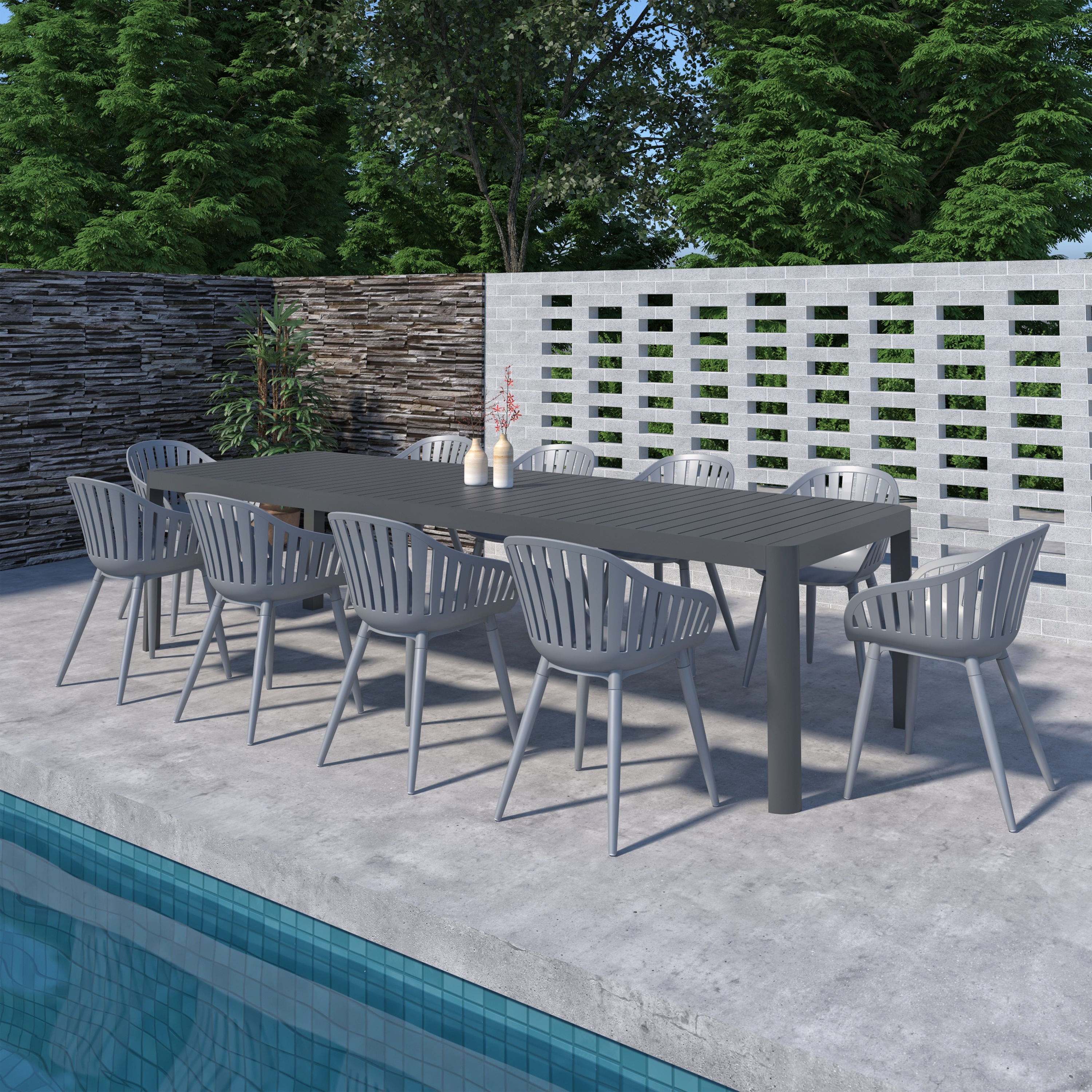 Amazonia LWS-CALXGR-10CANARGR Patio-Dining-Sets - View #2