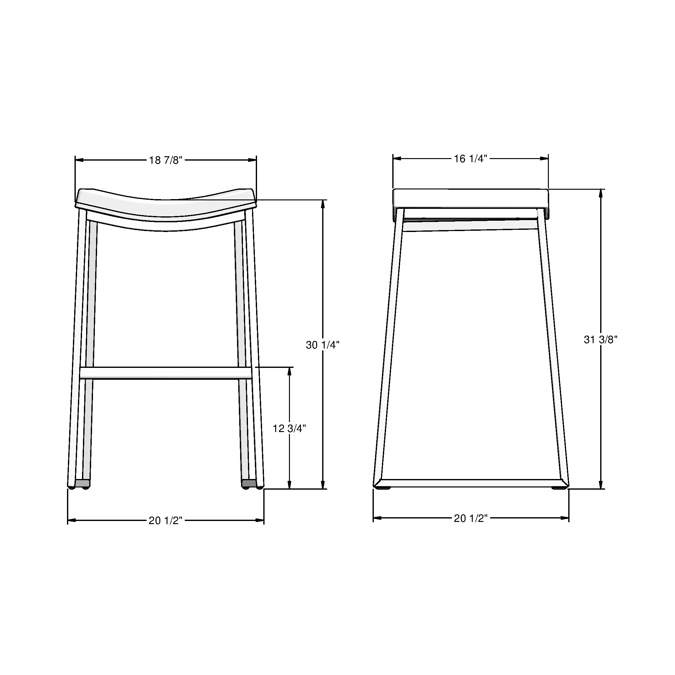 Amisco 44531-30WE/1B25KZF4 stools - View #7