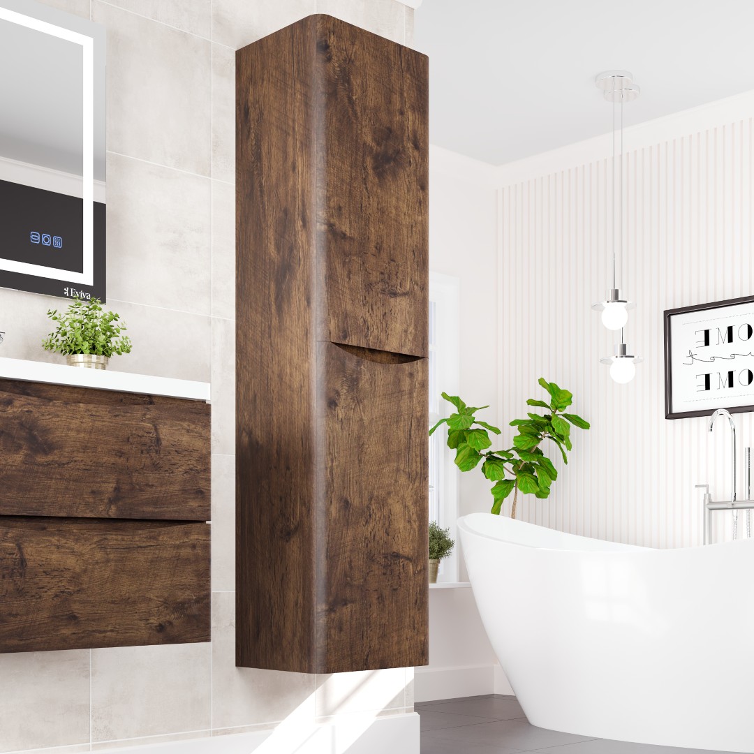 Eviva EVCB15-16RSWD Linen-Cabinets - View #2
