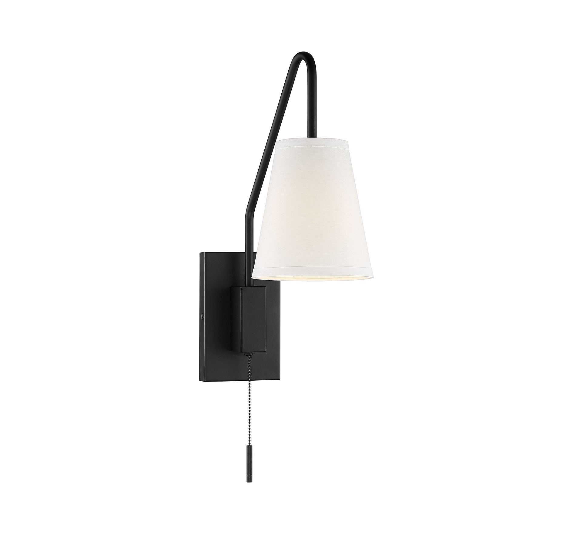 Savoy House Essentials 9-0900CP-1-89 Owen 6-in W 1 -Light Matte Black Bohemian/global Wall Sconce