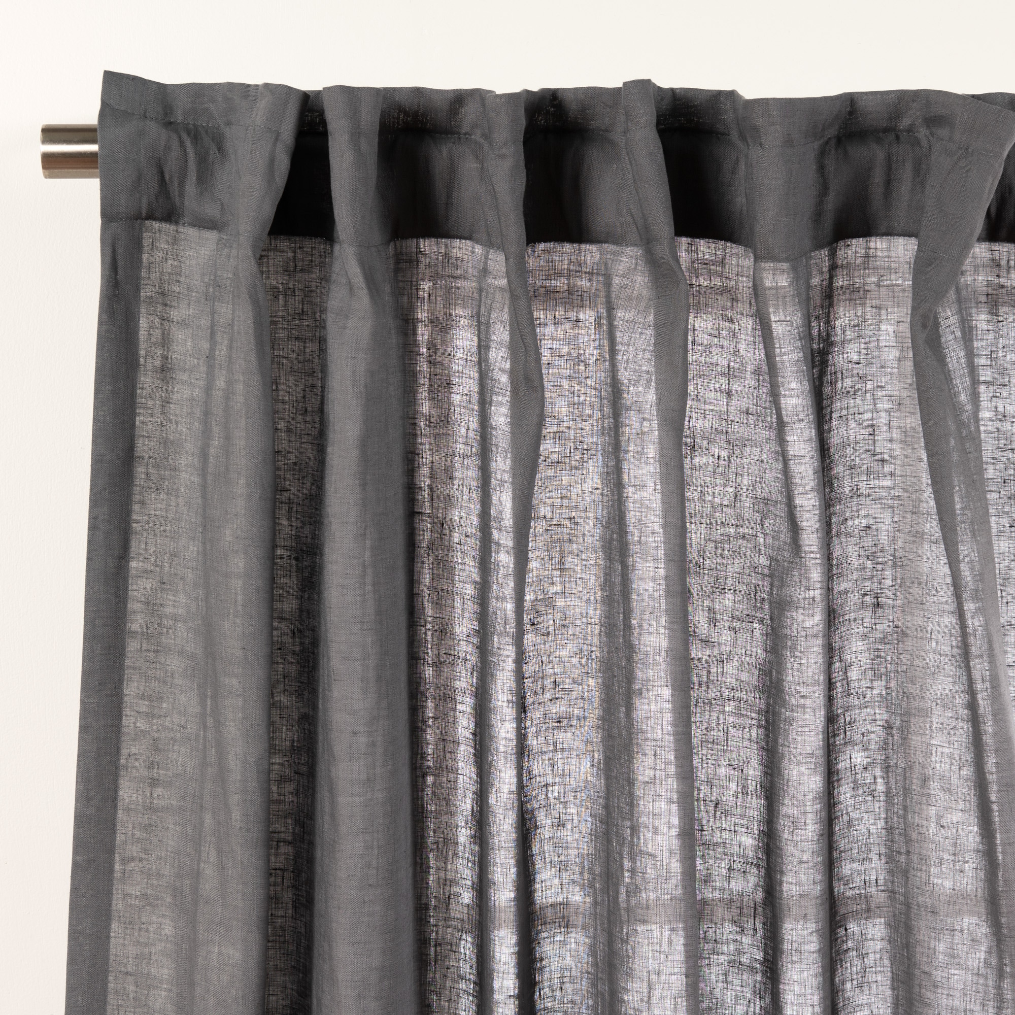 Best Home Fashion YK-01-BT-LN-84-DK.GR curtains - View #2