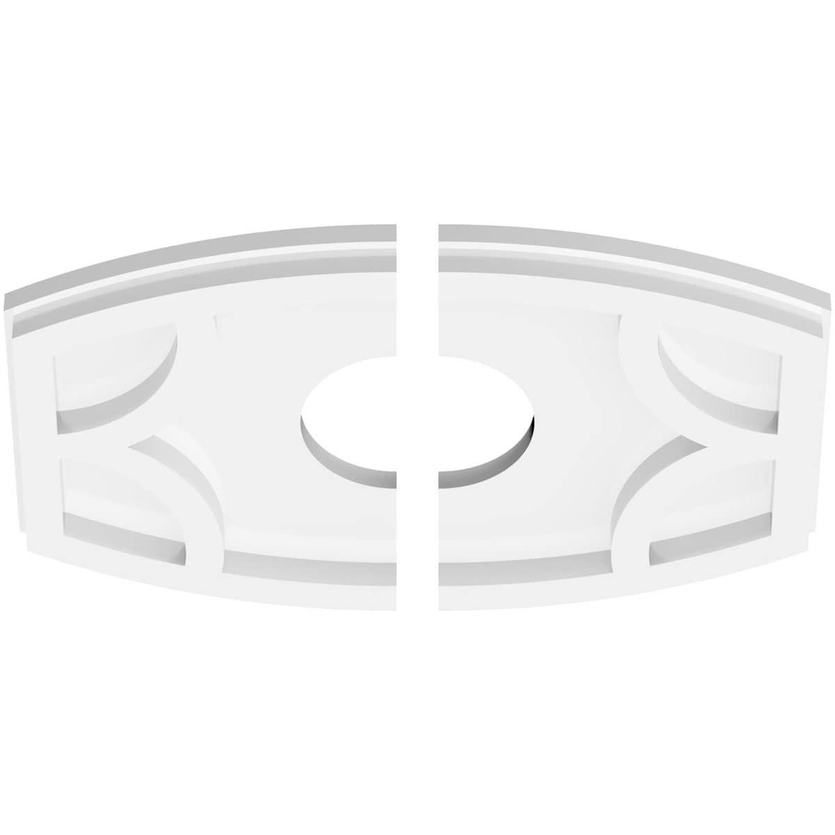 Ekena Millwork CMP12X8KY2-03000 Ceiling-Medallions - View #2