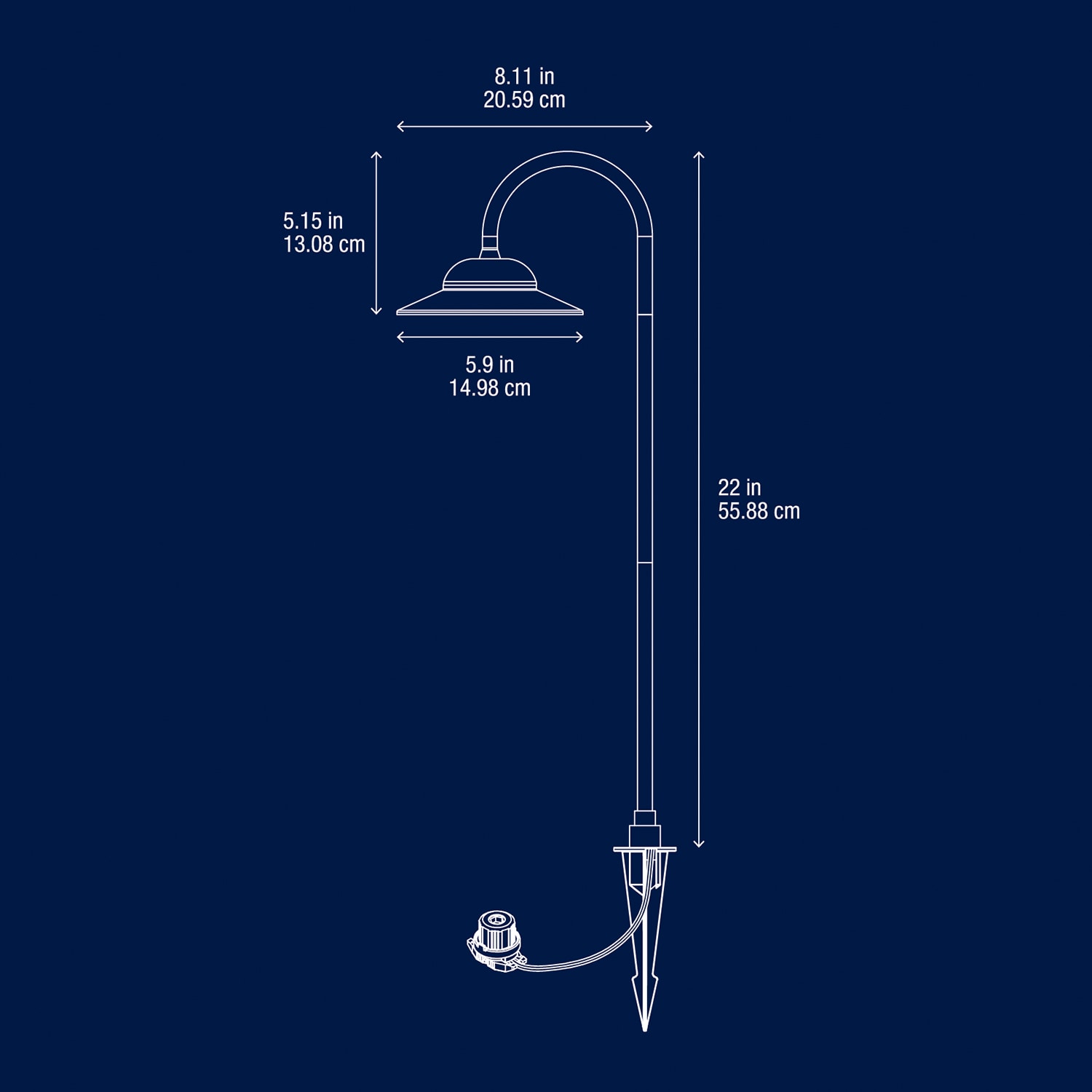 Harbor Breeze ZDL1255 Path-Lights - View #4