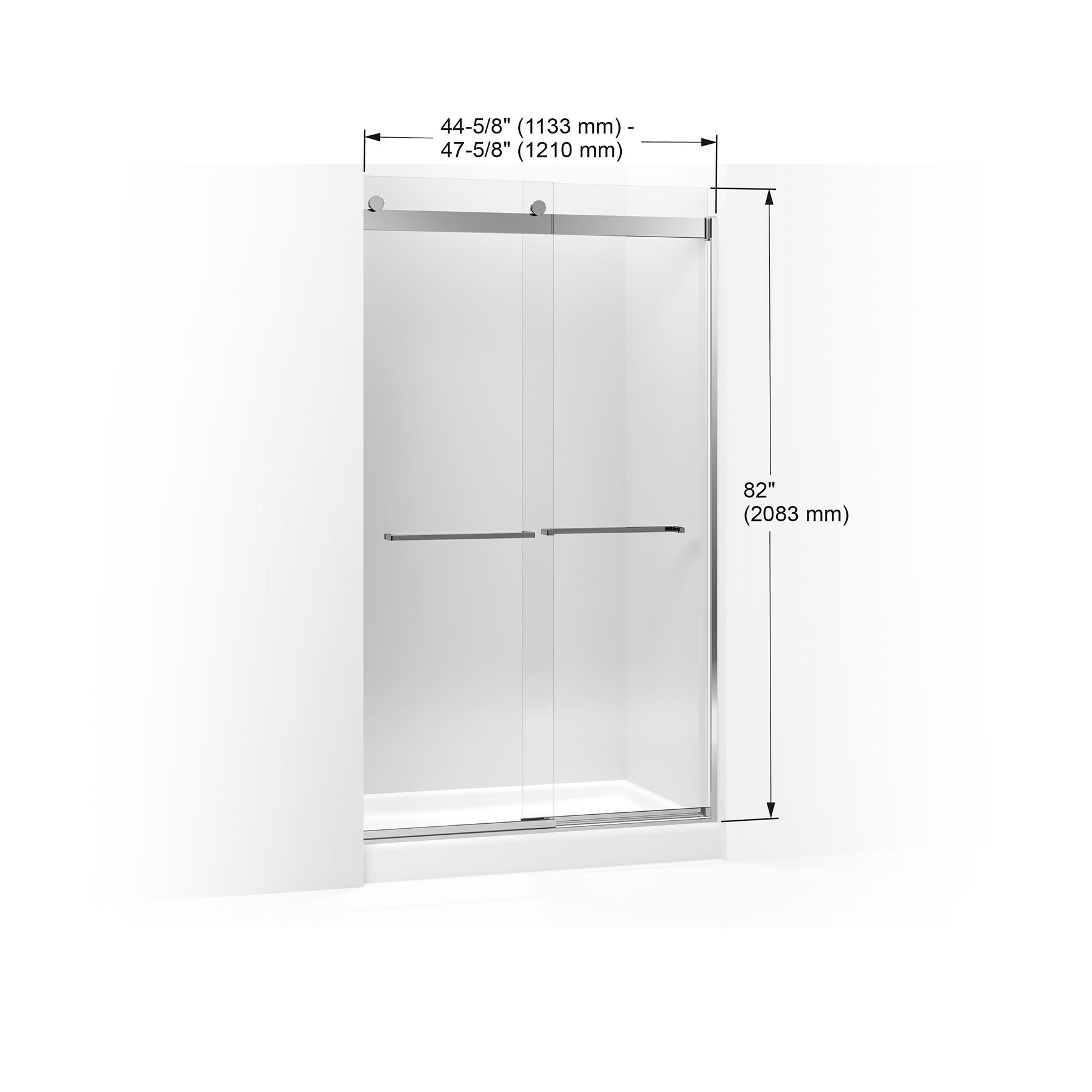 KOHLER 706011-L-NX Shower-Doors - View #9