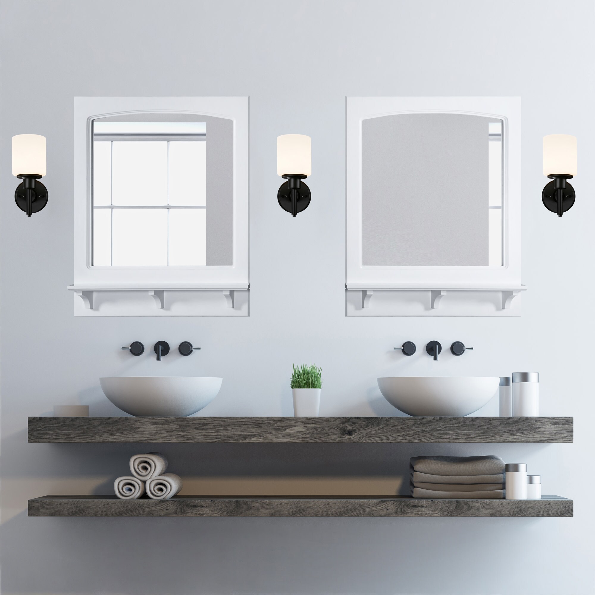 Design House 539916-WHT Framed-Bath-Mirrors - View #16