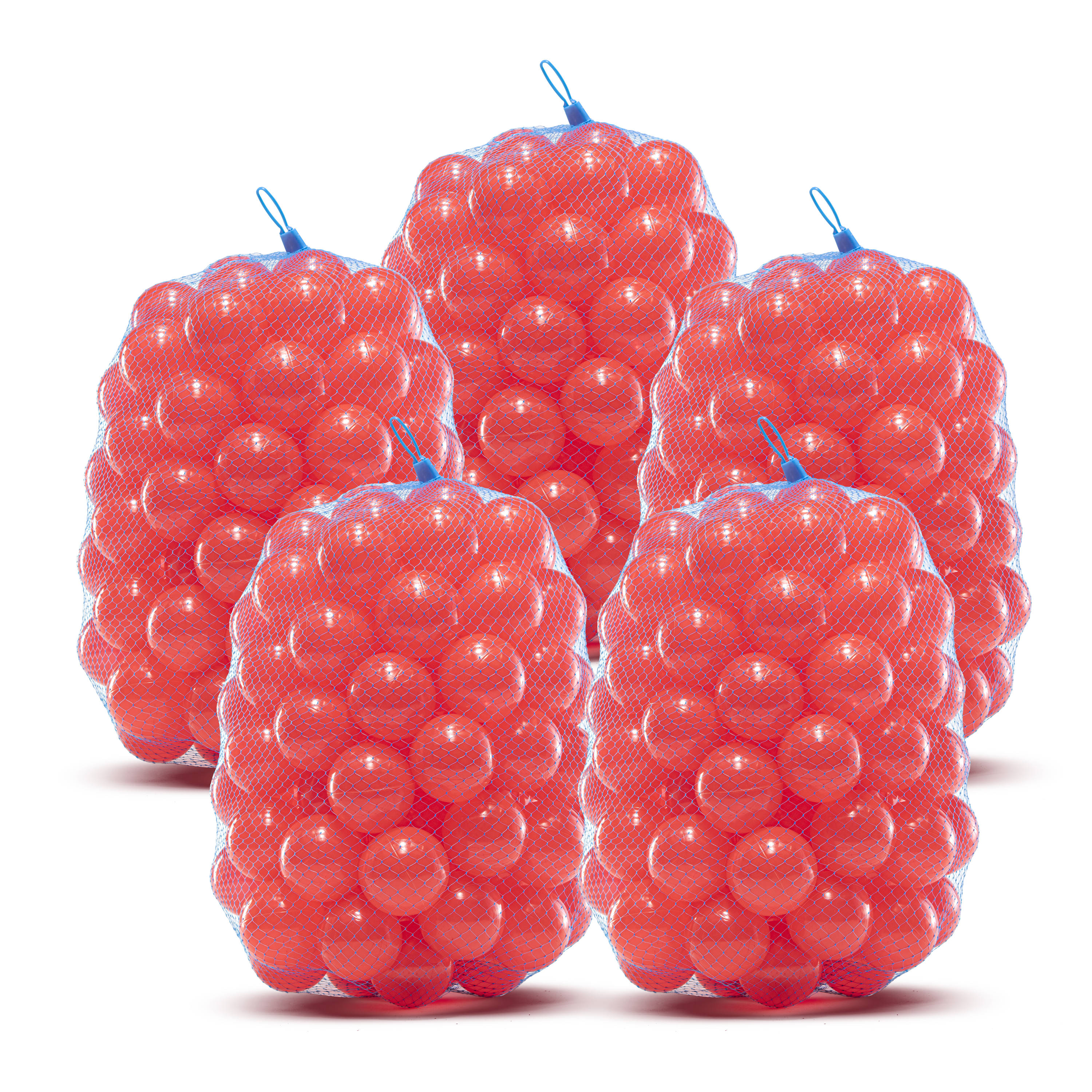 UpperBounce UP-TB-500-R Pit Balls Red Trampoline Game Kit