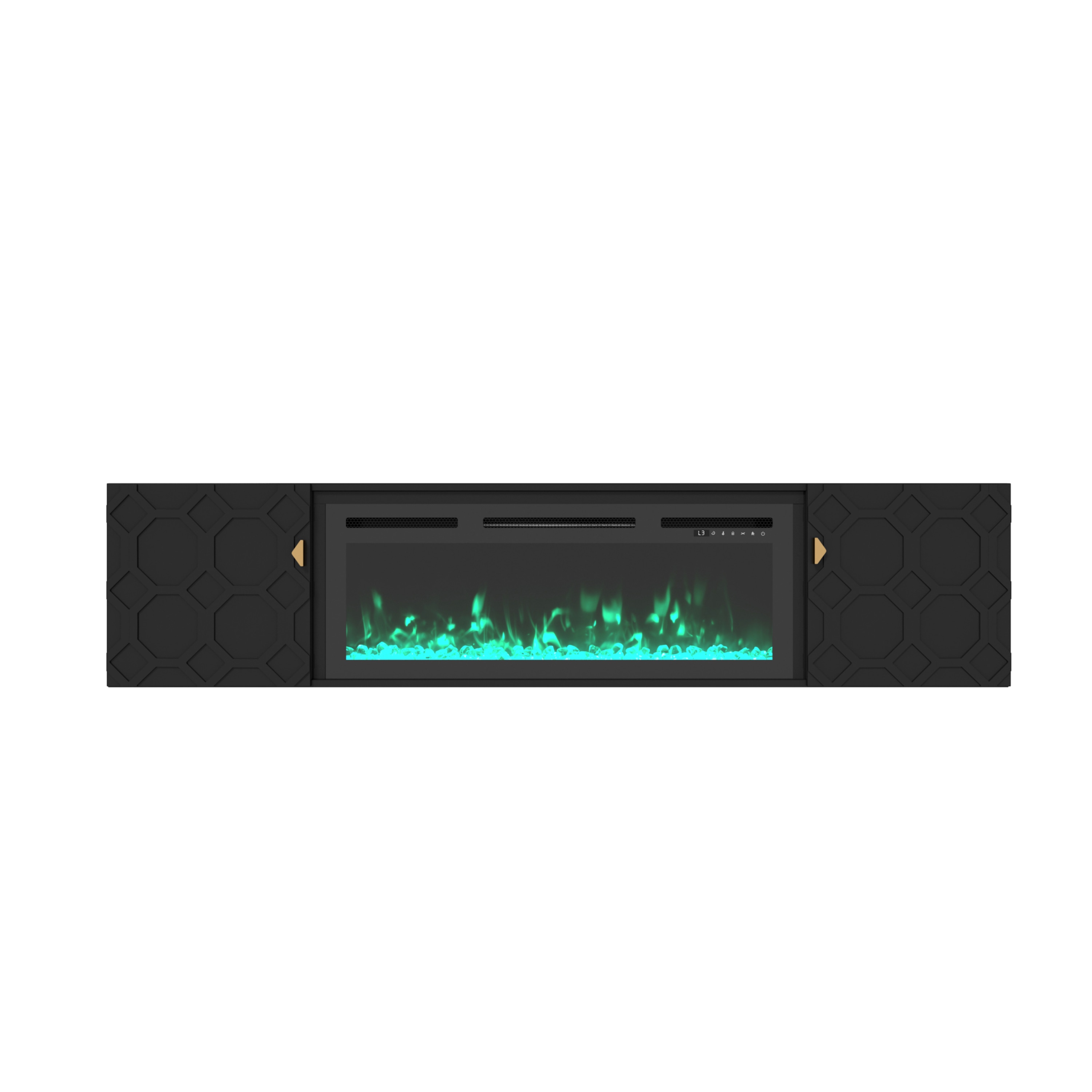 Clihome CL-JHZH008-BK Electric-Fireplaces - View #7