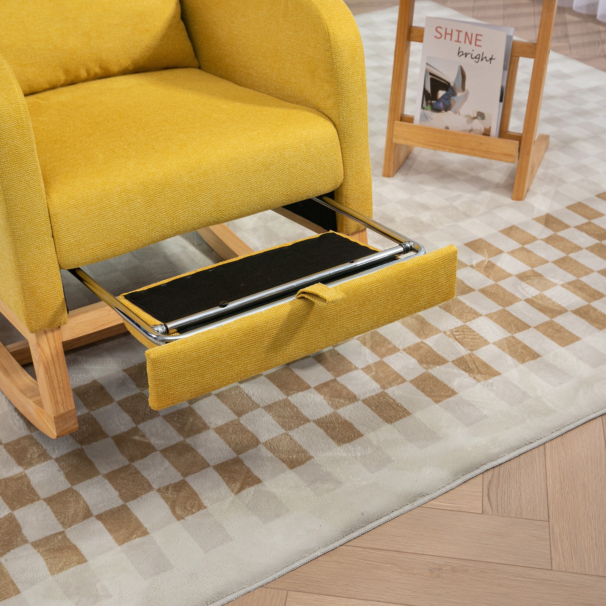 Aortzio HM-A5031-MUSTARD chairs - View #5