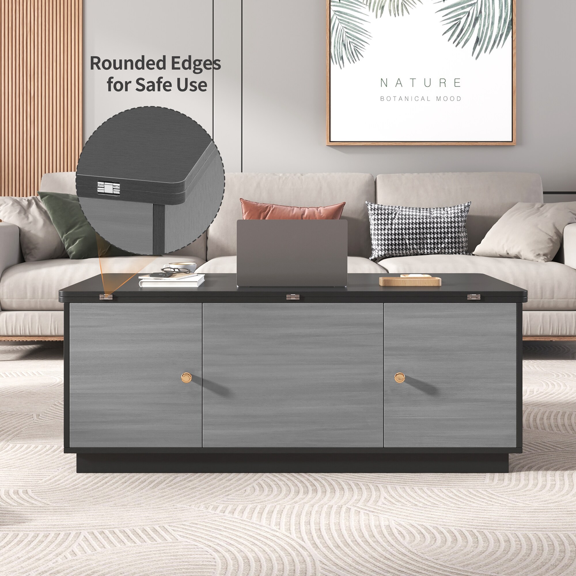 ModernLuxe L3P-WF307466AAG Coffee-Tables - View #10