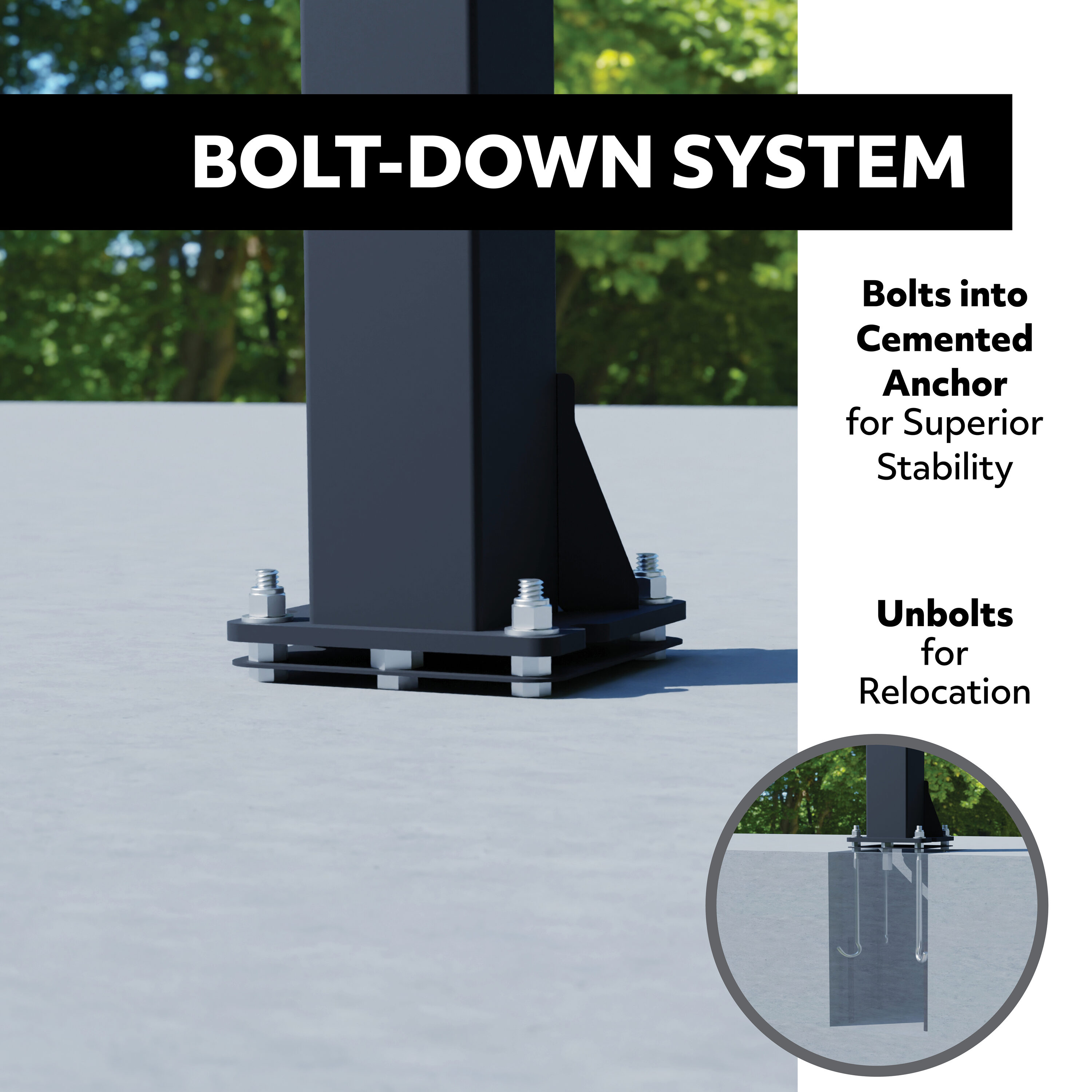 LIFETIME PRODUCTS 90916 Basketball-System - View #5