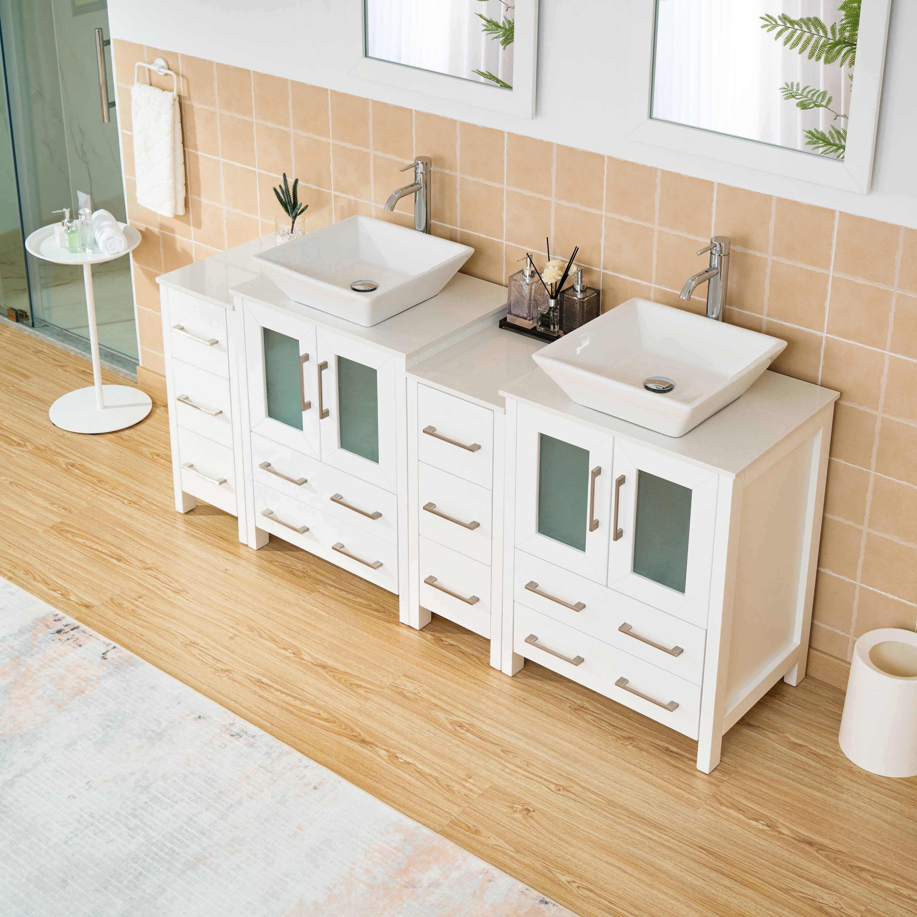 Vanity Art VA3124-72W Bath-Vanity-Combo - View #9