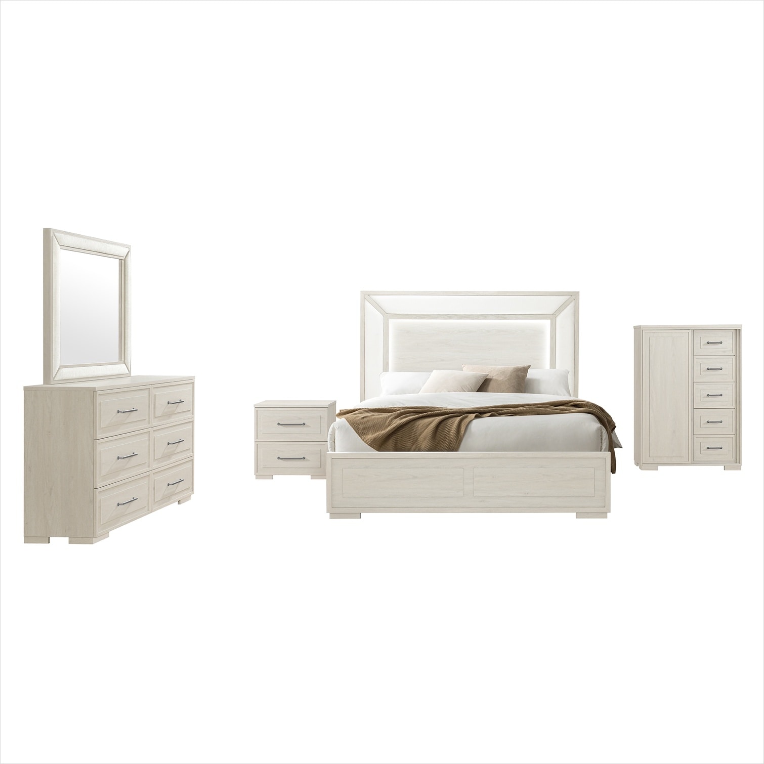 SunJet ISL1CHGQDJSV nightstands - View #3