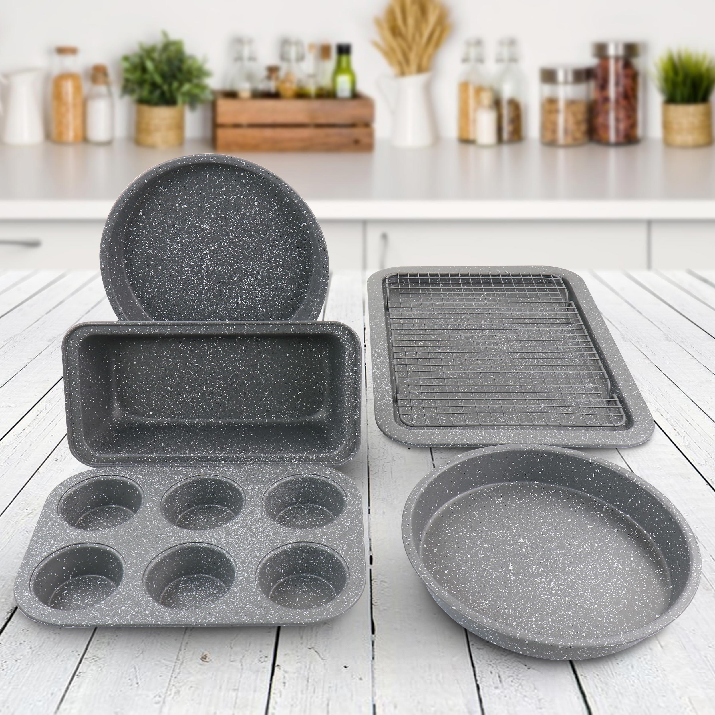 Kalorik Stainless Steel 2-Piece Steel Bakeware Set in the Bakeware