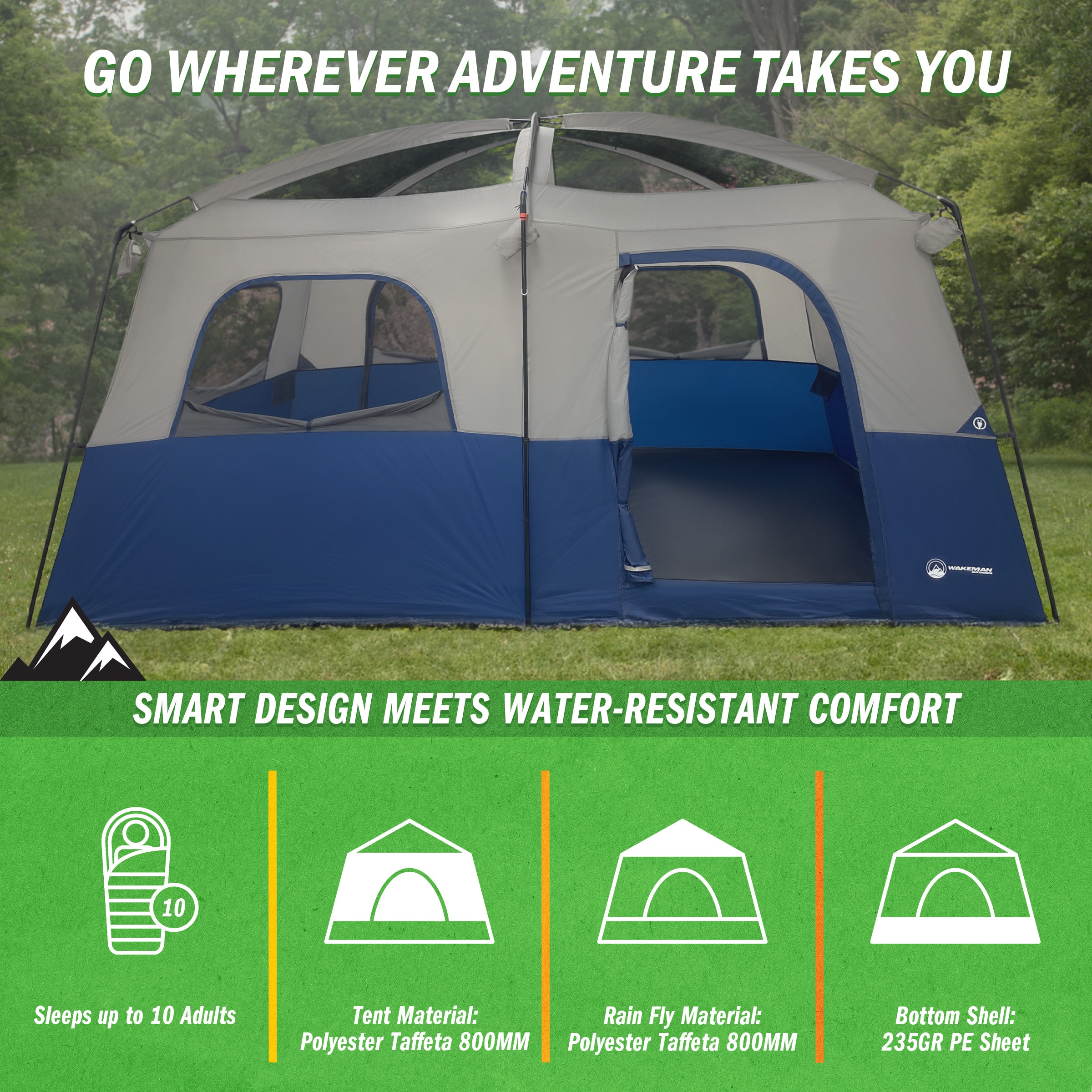 Wakeman 75-CMP1149 tents - View #4