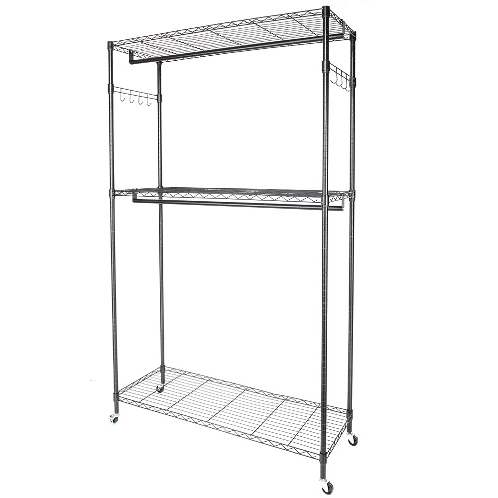 Winado LO113029431 Black Steel Clothing rack